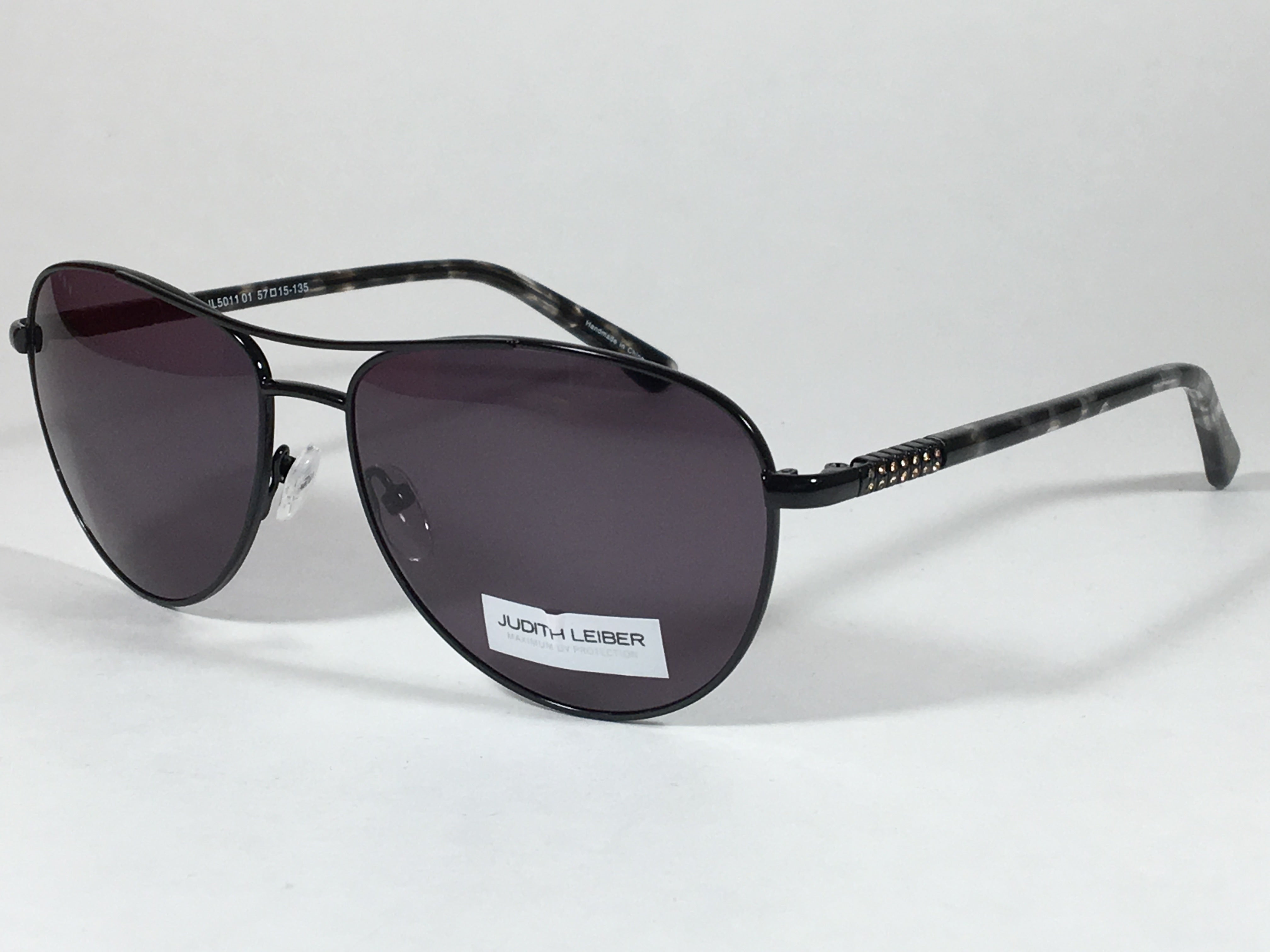 Judith Lieber Stunning Sparkling Crystal Engraved Arms Sunglasses Handmade SUNGLASSES By Jimmy Crystal New York Made with Swarovski  main image 3