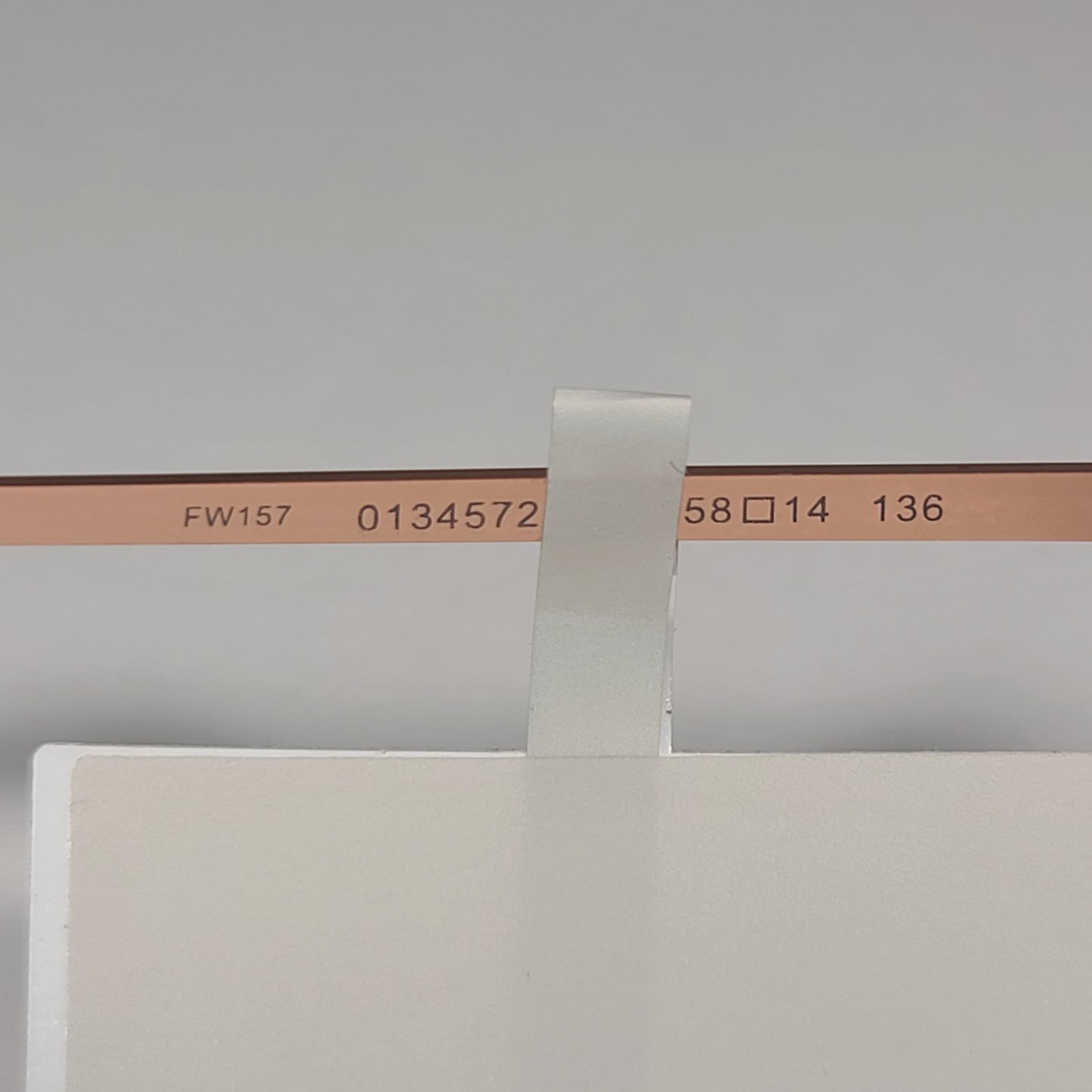 Fossil FW157 Rimless Pilot Sunglasses Rose Gold Frame / Brown Gradient Lens - Sunglasses