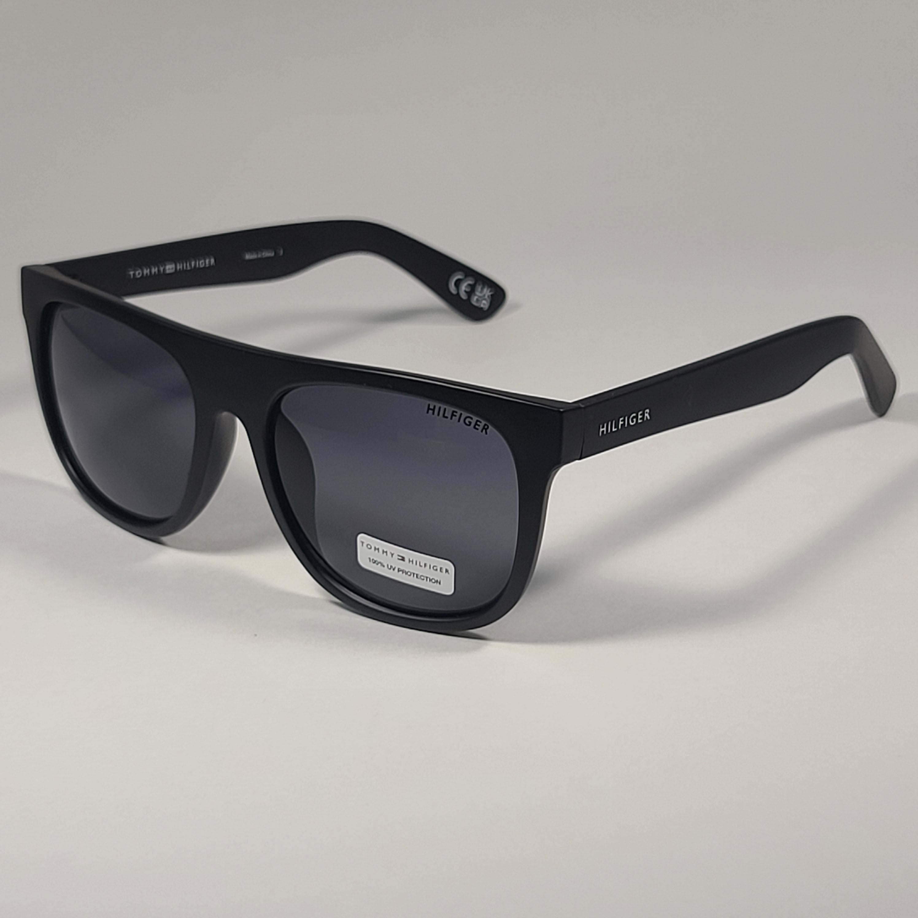 tommy hilfiger goggles price Tommy Hilfiger "Drake" MP OM611 Square Sunglasses Matte Black Gray Tin