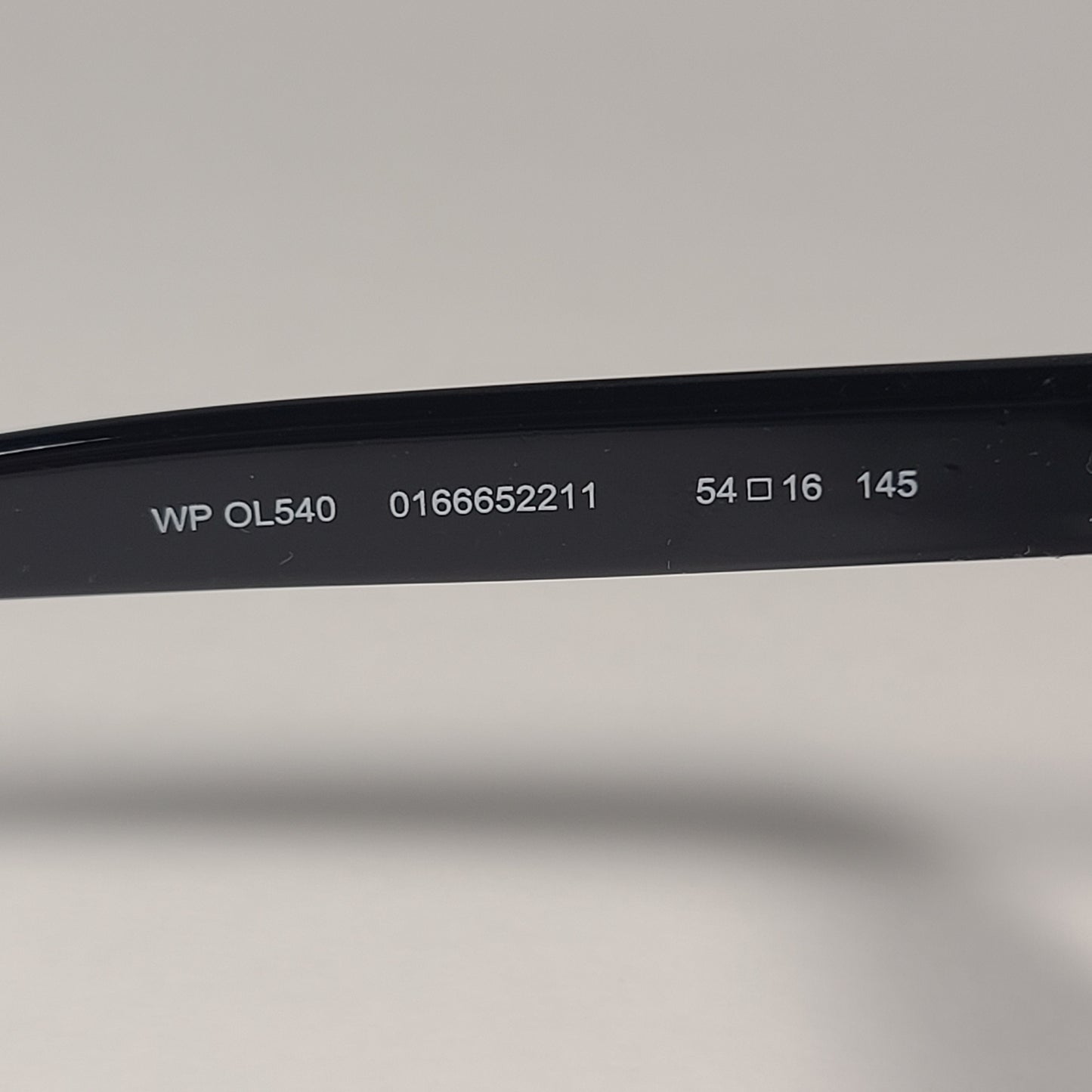 Tommy Hilfiger Issa WP OL540 Sunglasses Shiny Black Frame Smoke Gradient Lens ISSA WP OL540 - Sunglasses