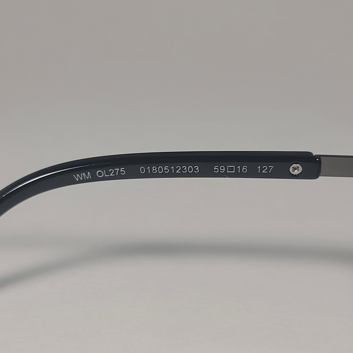 Tommy Hilfiger Lindsay Aviator Sunglasses Gunmetal Gray and Black Frame Gray Smoke Gradient Lens LINDSAY WM OL275 - Sunglasses