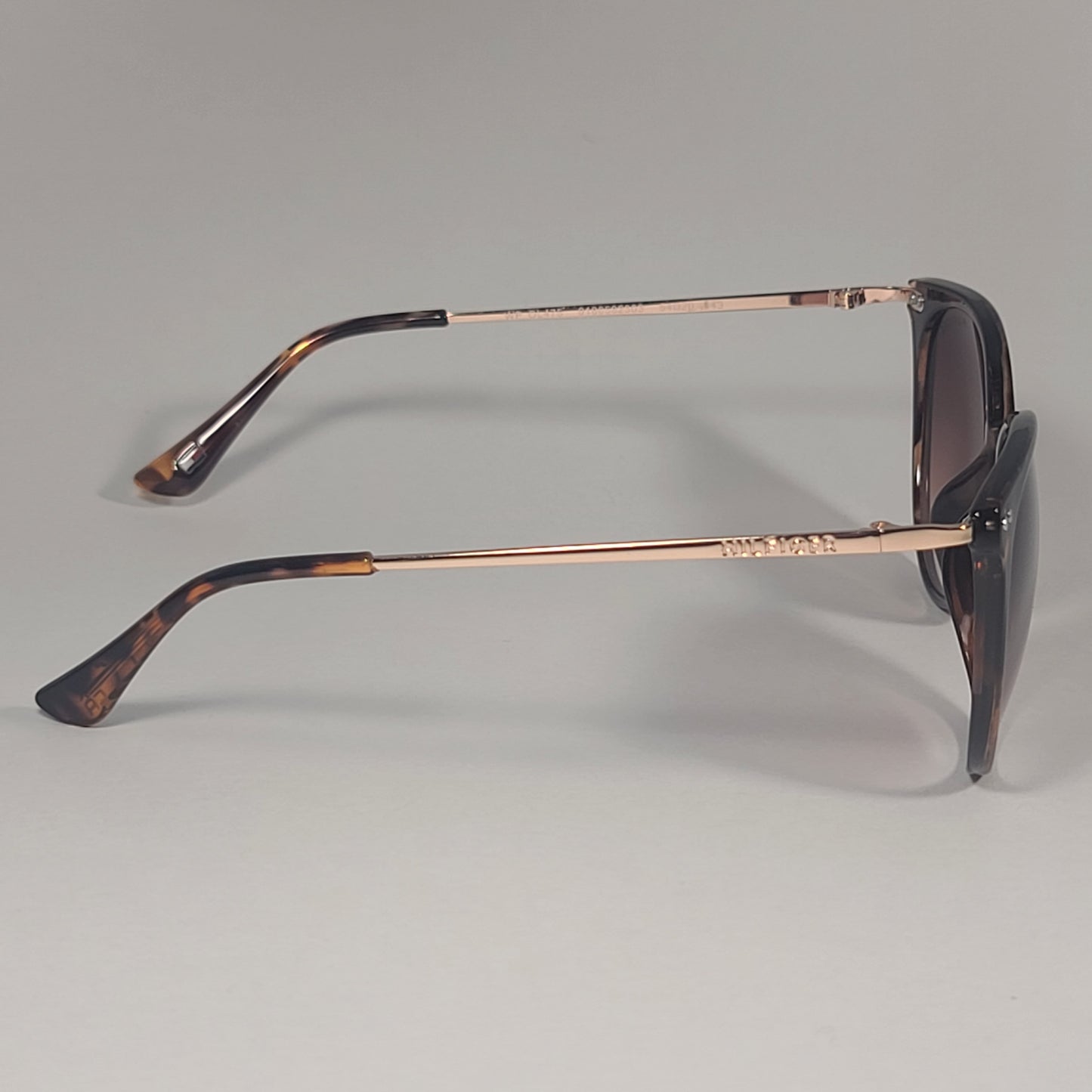 Tommy Hilfiger Bellatrix WP OL475 Sunglasses Brown Tortoise And Gold Frame Brown Gradient Lens - Sunglasses