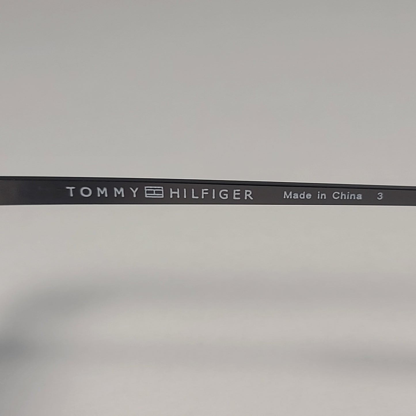 Tommy Hilfiger Olaf MM OM593 Half Rim Aviator Sunglasses Gunmetal Black / Gray Lens - Sunglasses