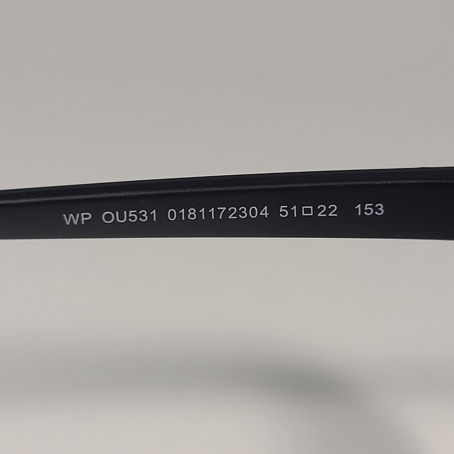 Tommy Hilfiger WP OU531 Square Club Sunglasses Matte Black Silver Frame Gray Lens - Sunglasses