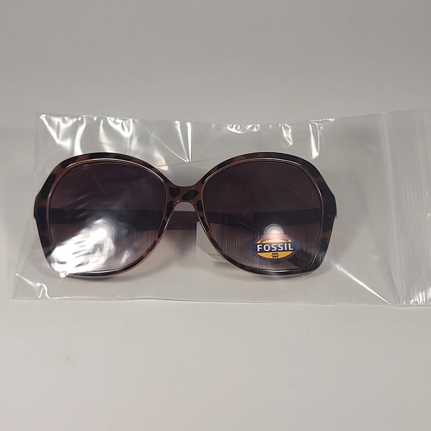 Fossil Oversized Large Butterfly Sunglasses FW155 Brown / Brown Gradient Lens - Sunglasses