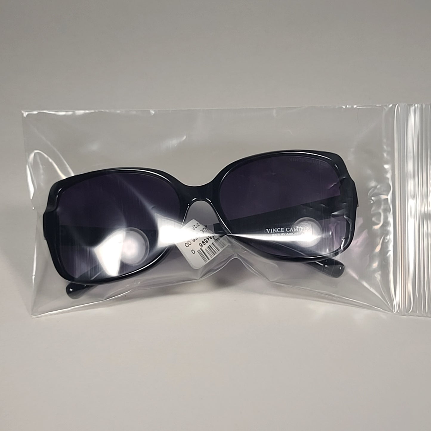 Vince Camuto VC1086 OX Butterfly Sunglasses Black Frame Smoke Gradient Lens - Sunglasses