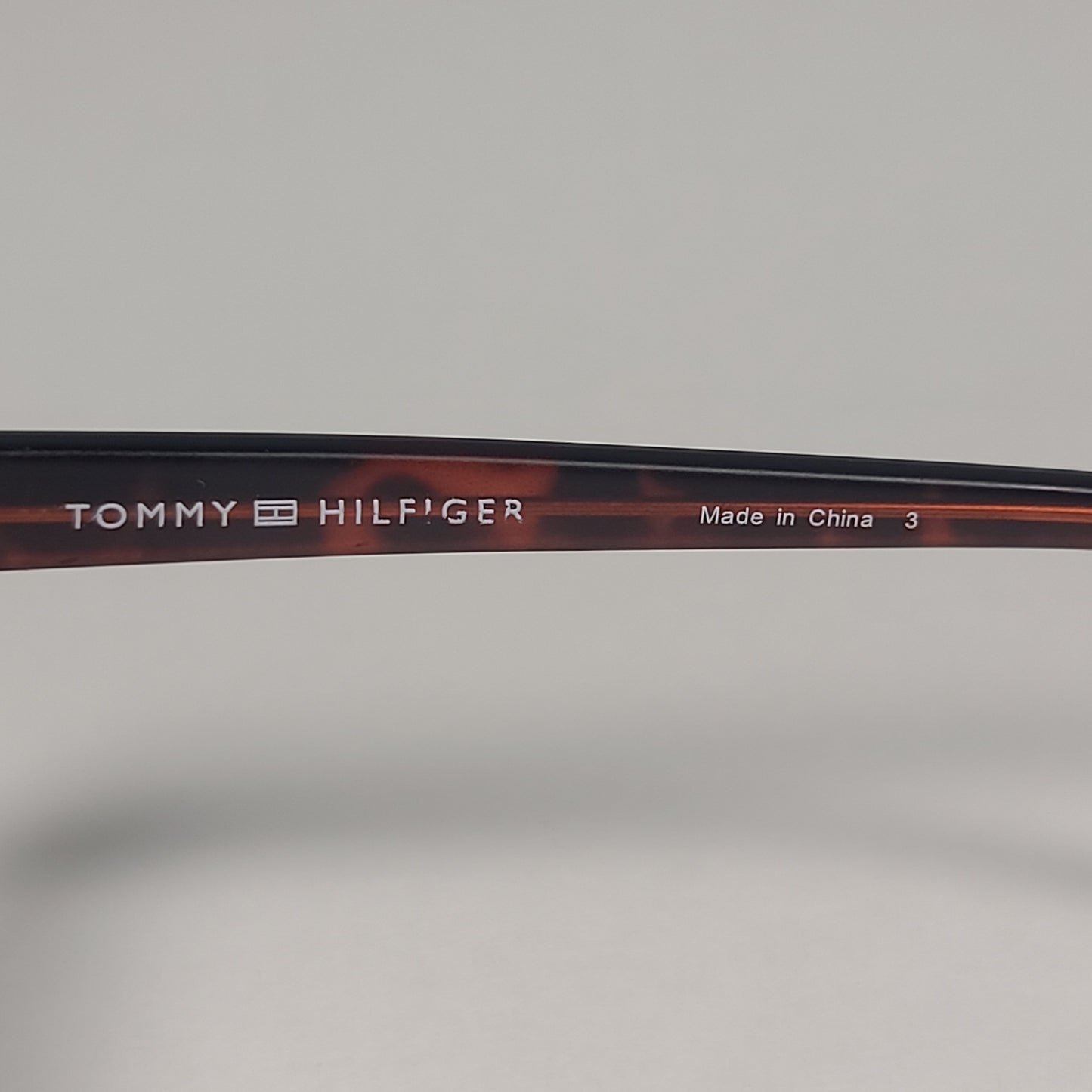 Tommy Hilfiger WP OU531 Square Club Sunglasses Matte Brown Tortoise Gold Frame / Green Lens - Sunglasses