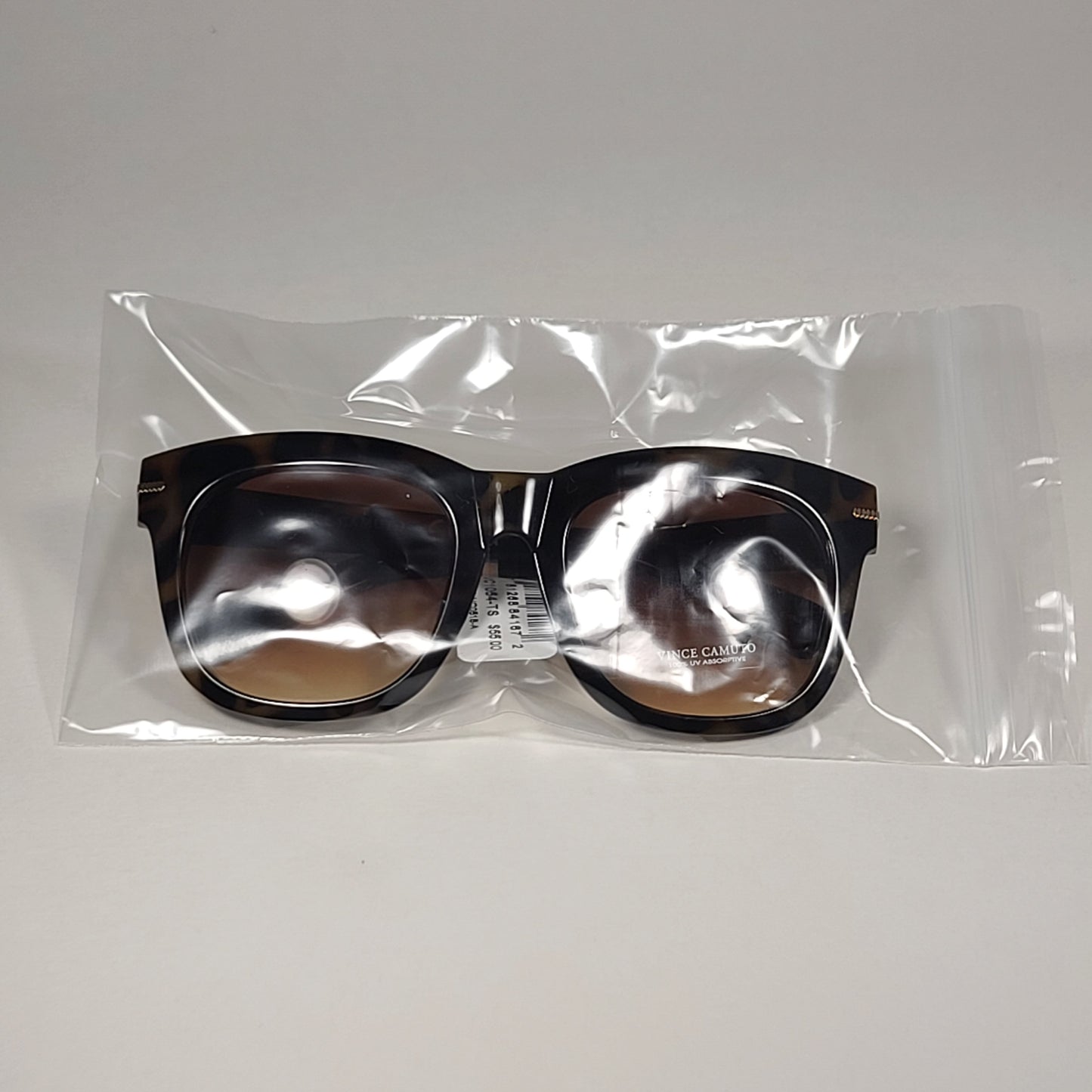 Vince Camuto Women’s VC1054 TS Square Sunglasses Tortoise Frame Brown Gradient - Sunglasses