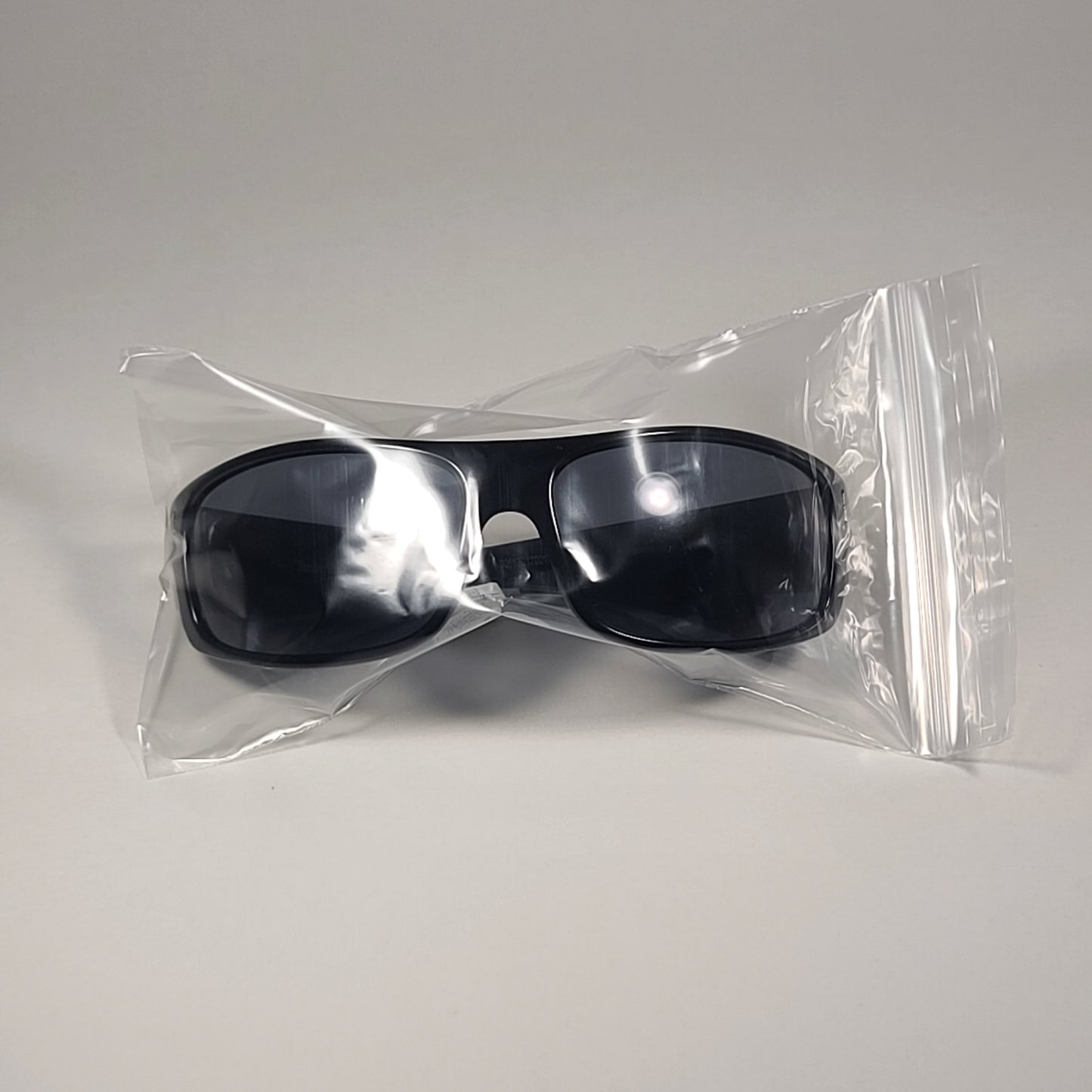 Timberland Sport Wrap Sunglasses Shiny Black Gray Lens TB7083 01A - Sunglasses