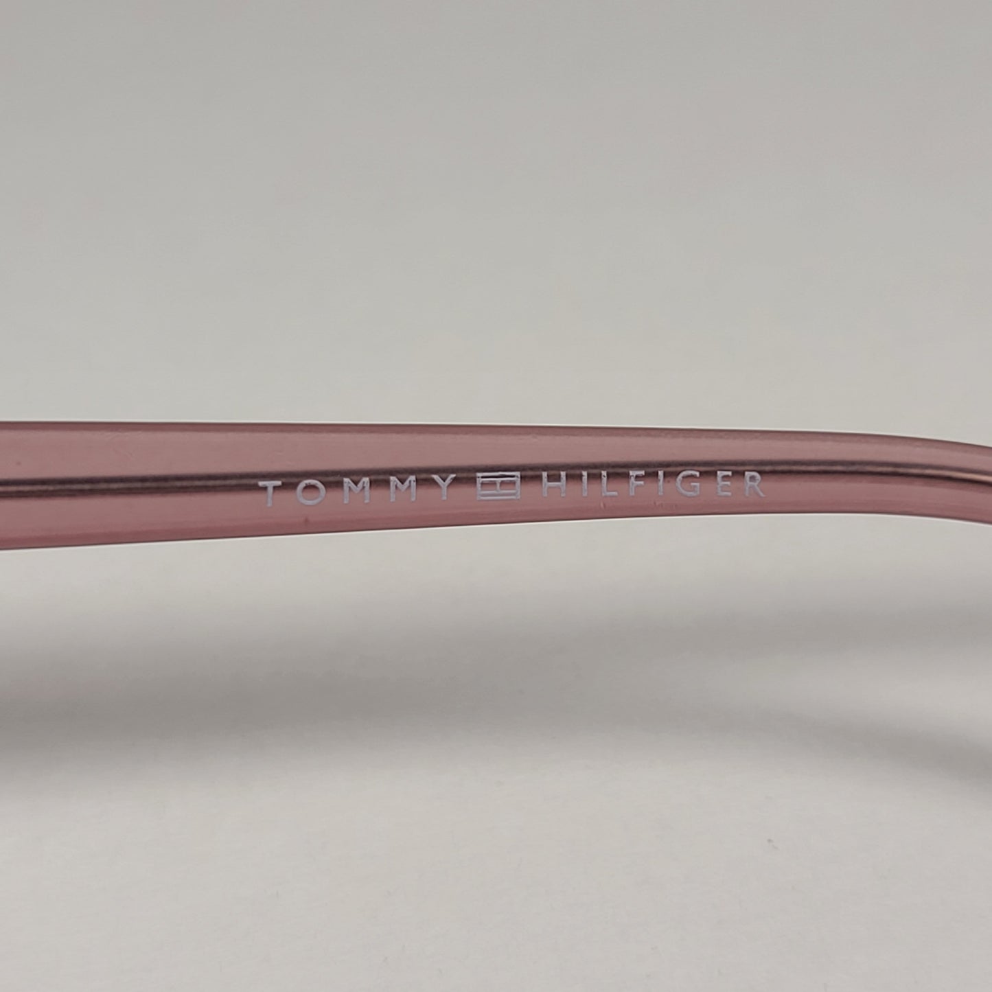 Tommy Hilfiger ’Ariana’ WP OL566 Round Cat Eye Sunglasses Pink Frame Brown Lens - Sunglasses