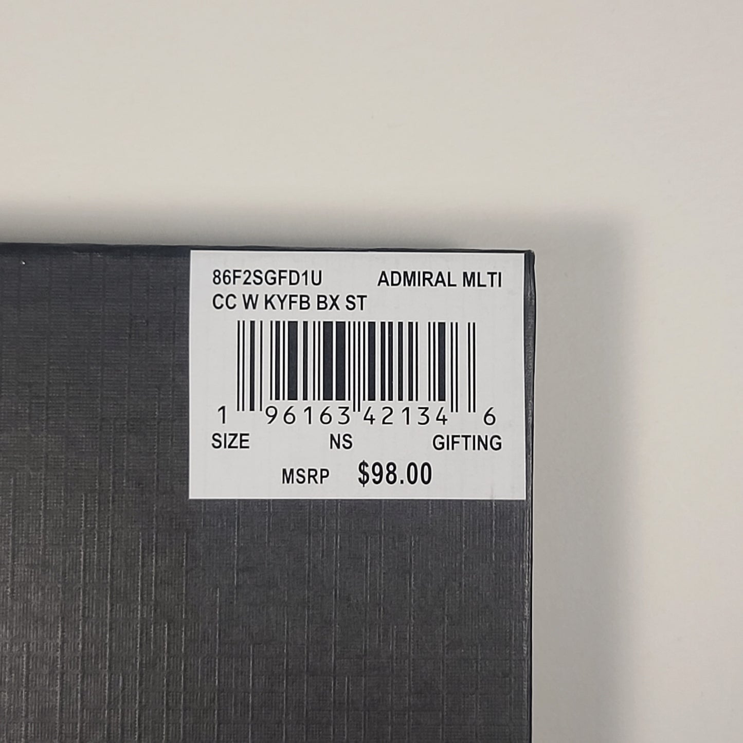 Michael Kors Men’s Admiral Blue Camouflage Credit Card Case & Key Chain 86F2SGFD1U - Wallets