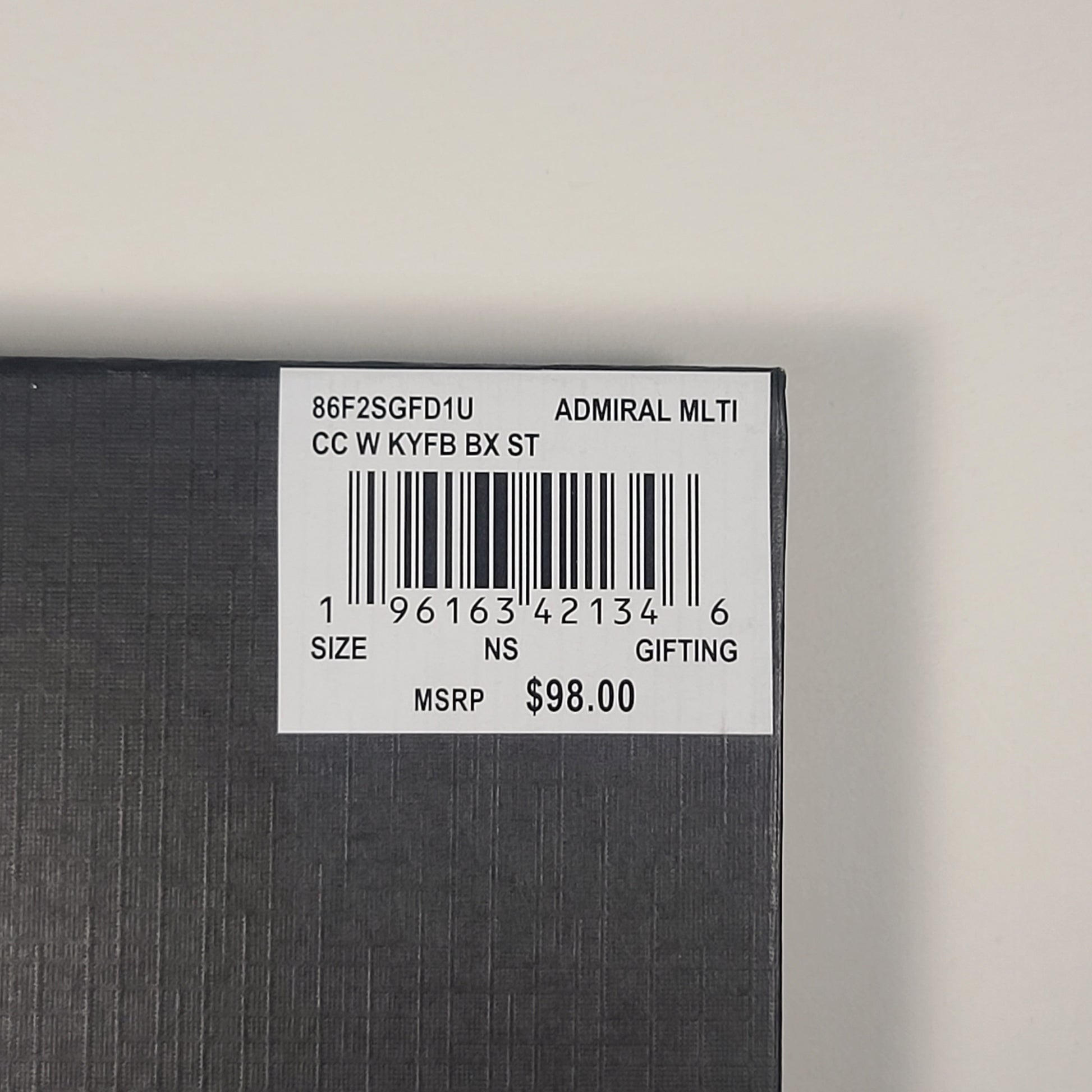 Michael Kors Men’s Admiral Blue Camouflage Credit Card Case & Key Chain 86F2SGFD1U - Wallets