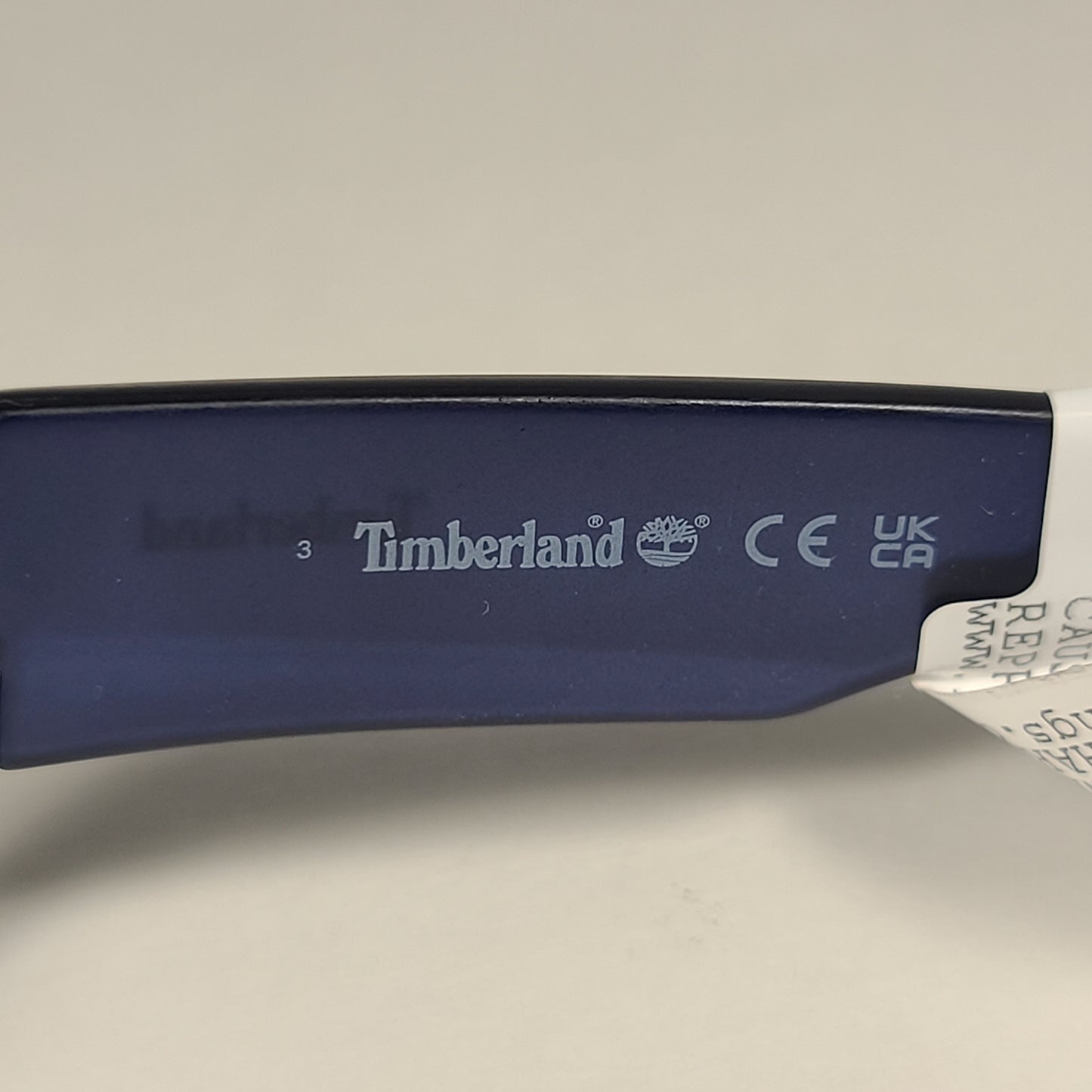 Timberland Sport Wrap Sunglasses Matte Blue Crystal With Gray Lens TB7266 92A - Sunglasses