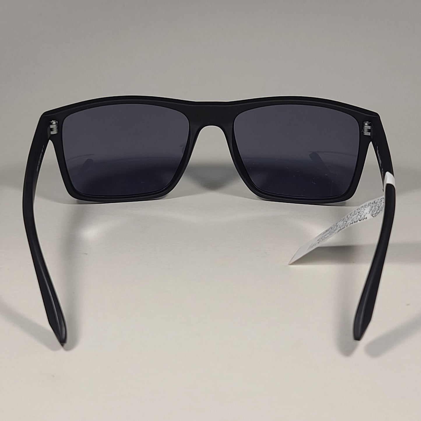 Timberland Rectangular Sunglasses Matte Black Gray Tinted Lens TB7217 05C 57mm
