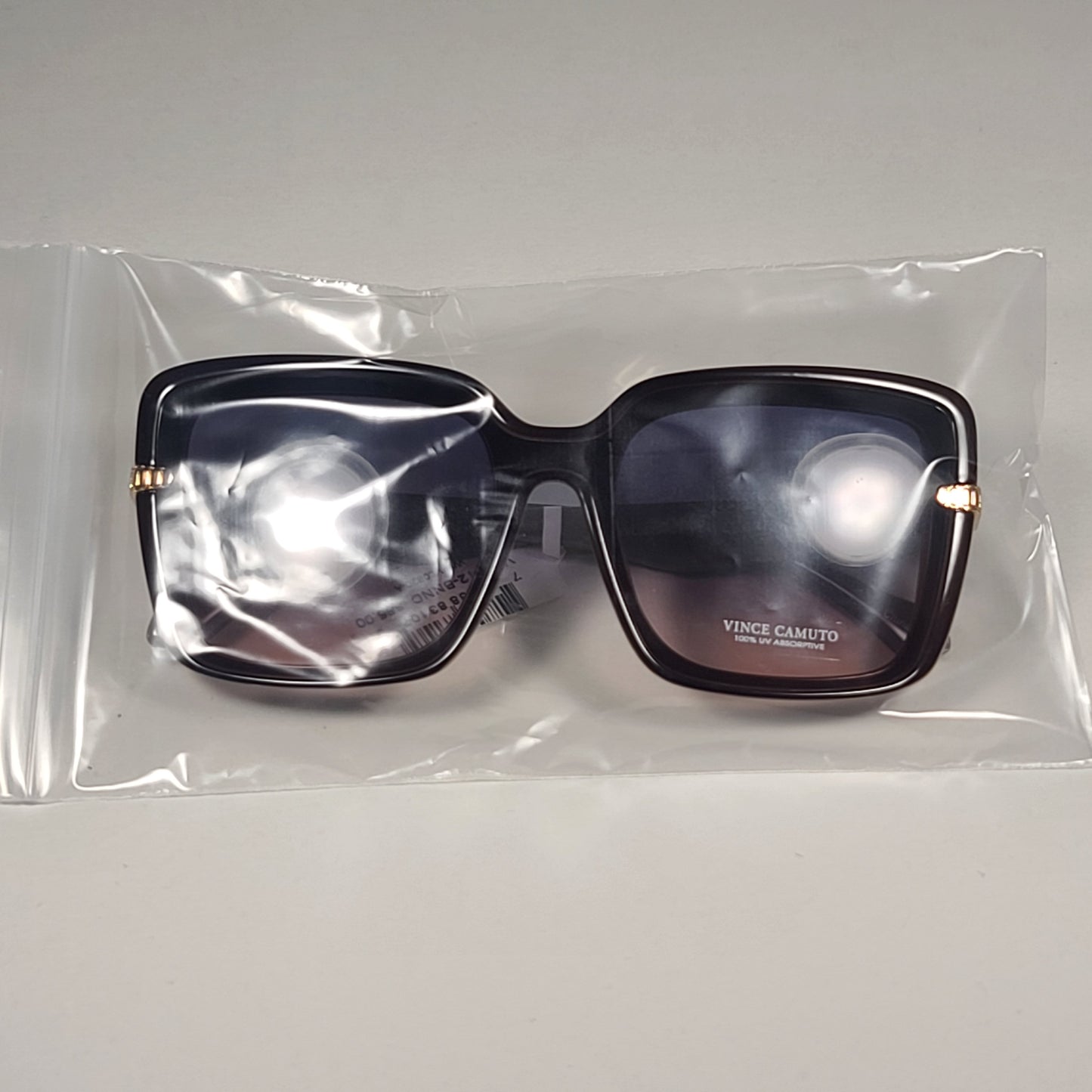 Vince Camuto VC1012 BNND Butterfly Sunglasses Brown Nude Frame Gradient Lens - Sunglasses