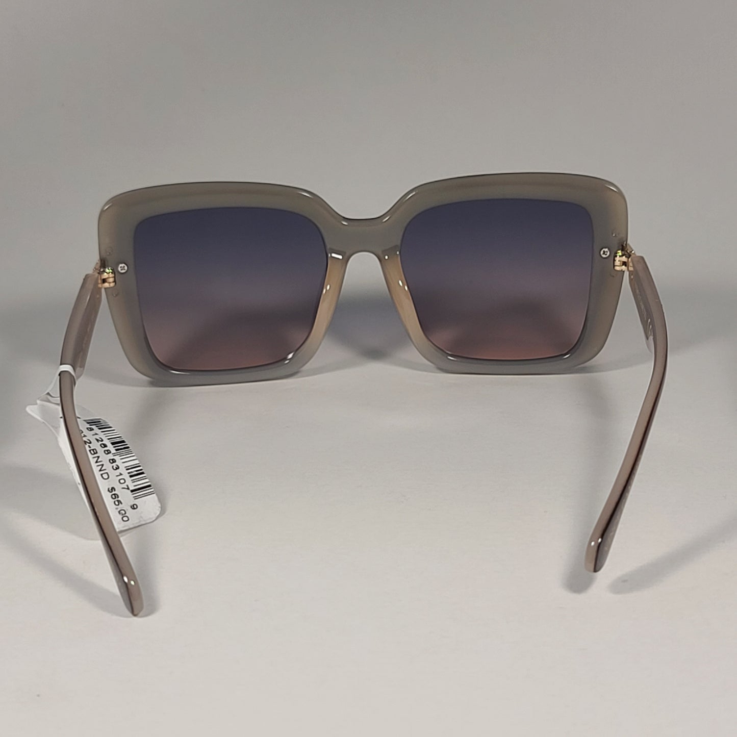 Vince Camuto VC1012 BNND Butterfly Sunglasses Brown Nude Frame Gradient Lens - Sunglasses