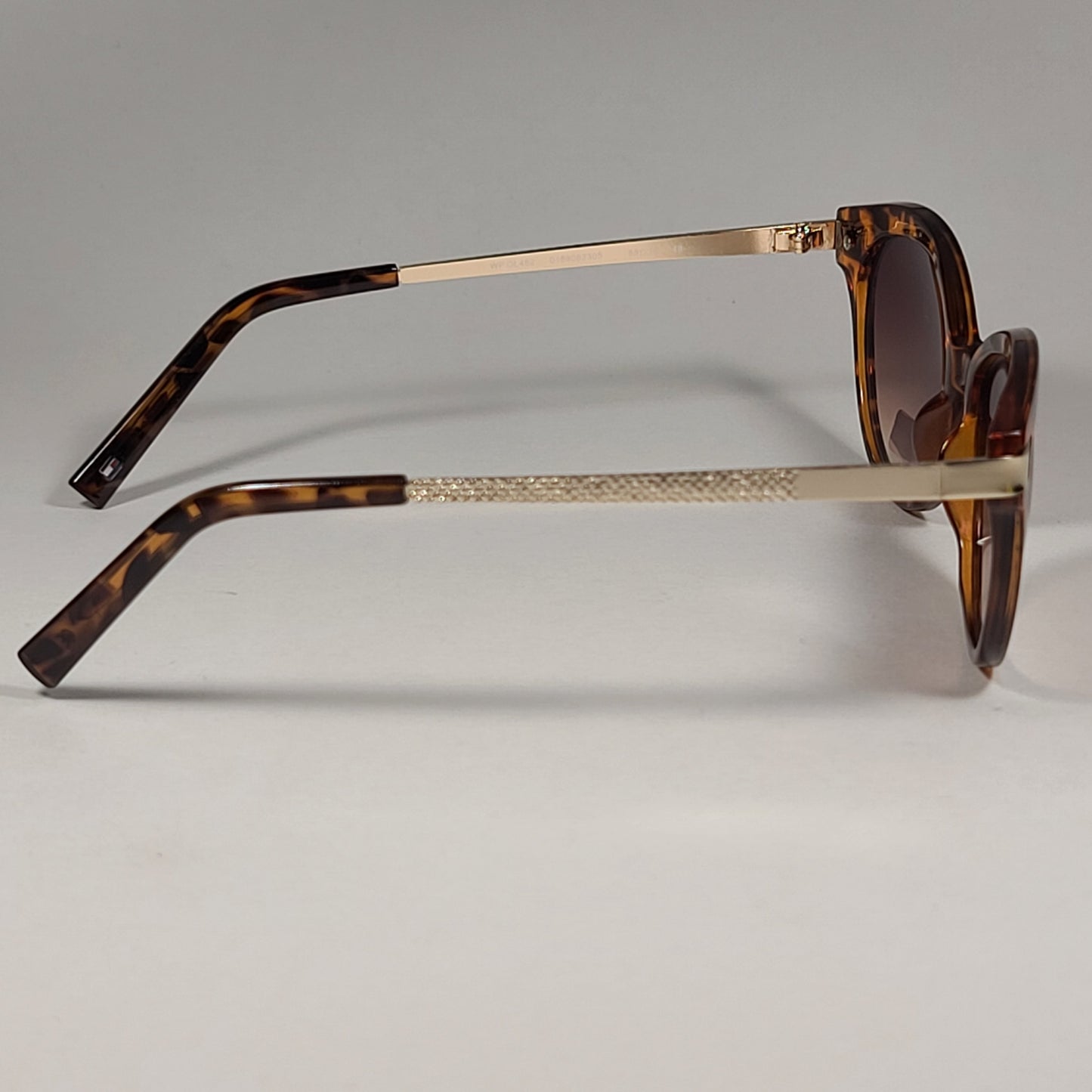 Tommy Hilfiger Kourtney WP OL462 Sunglasses Brown Tortoise Gold Brown Gradient - Sunglasses