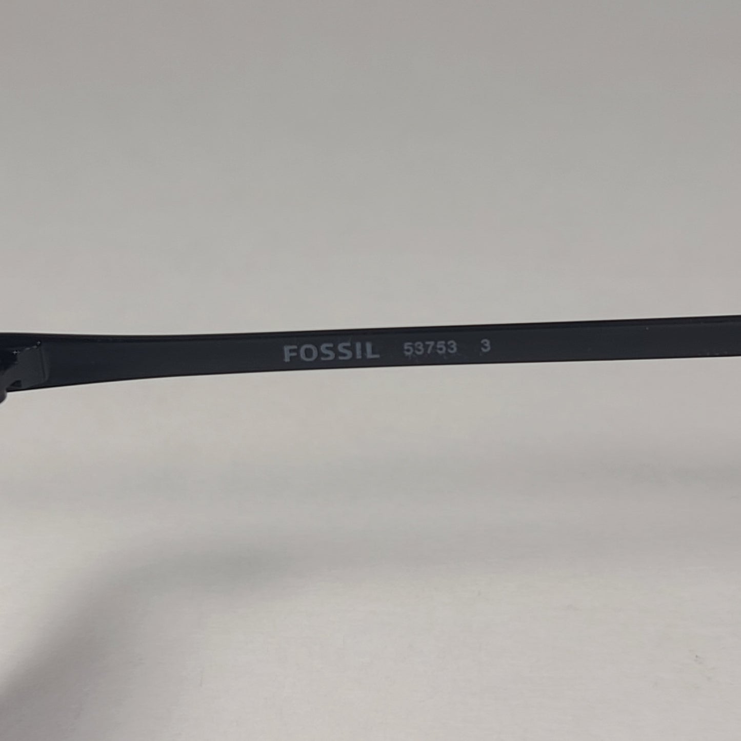Fossil FW51 Pilot Sunglasses Black Frame & Smoke Gray Gradient Lens - Sunglasses