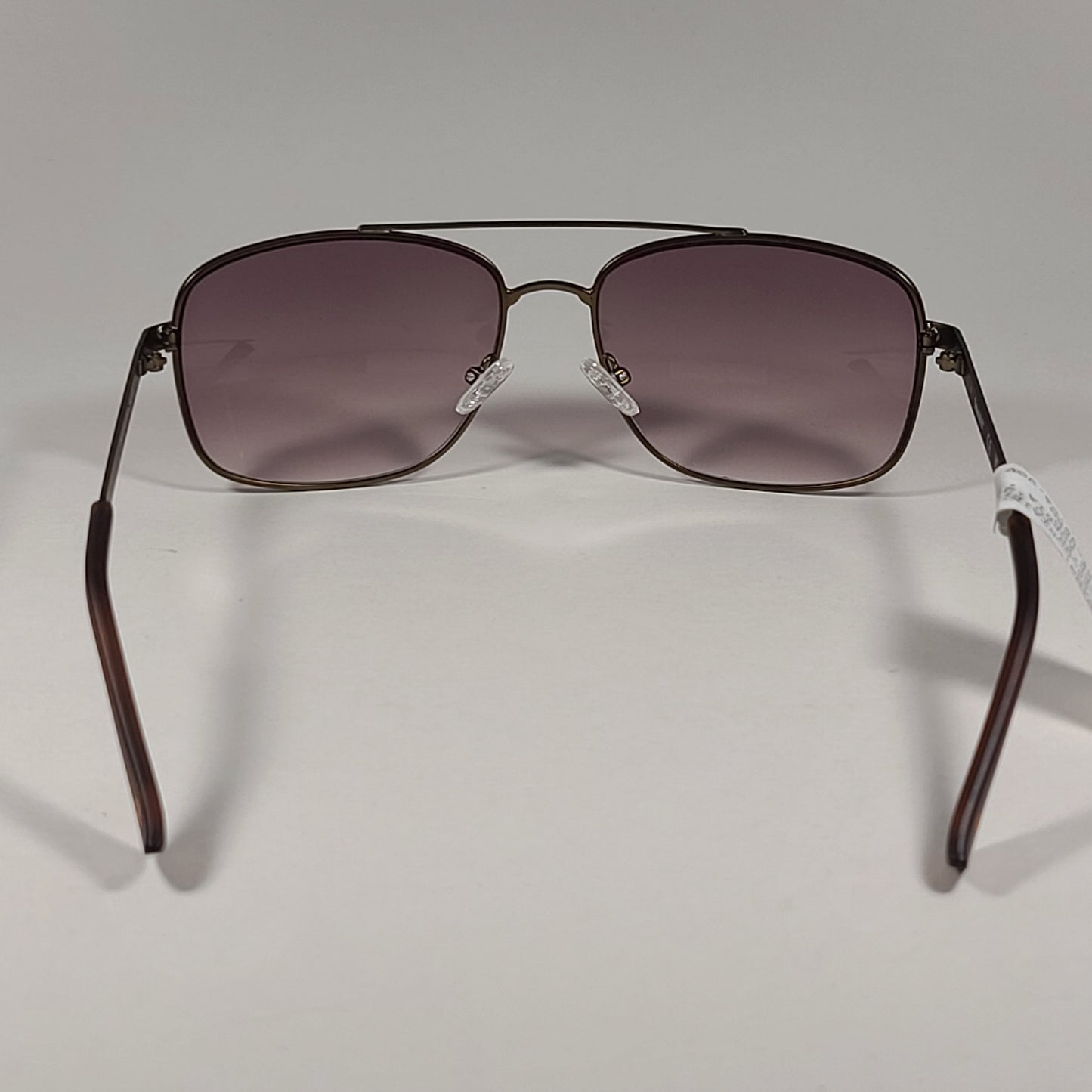 Timberland Rectangle Sunglasses Light Brown Metal Frame Lens TB7175 46F