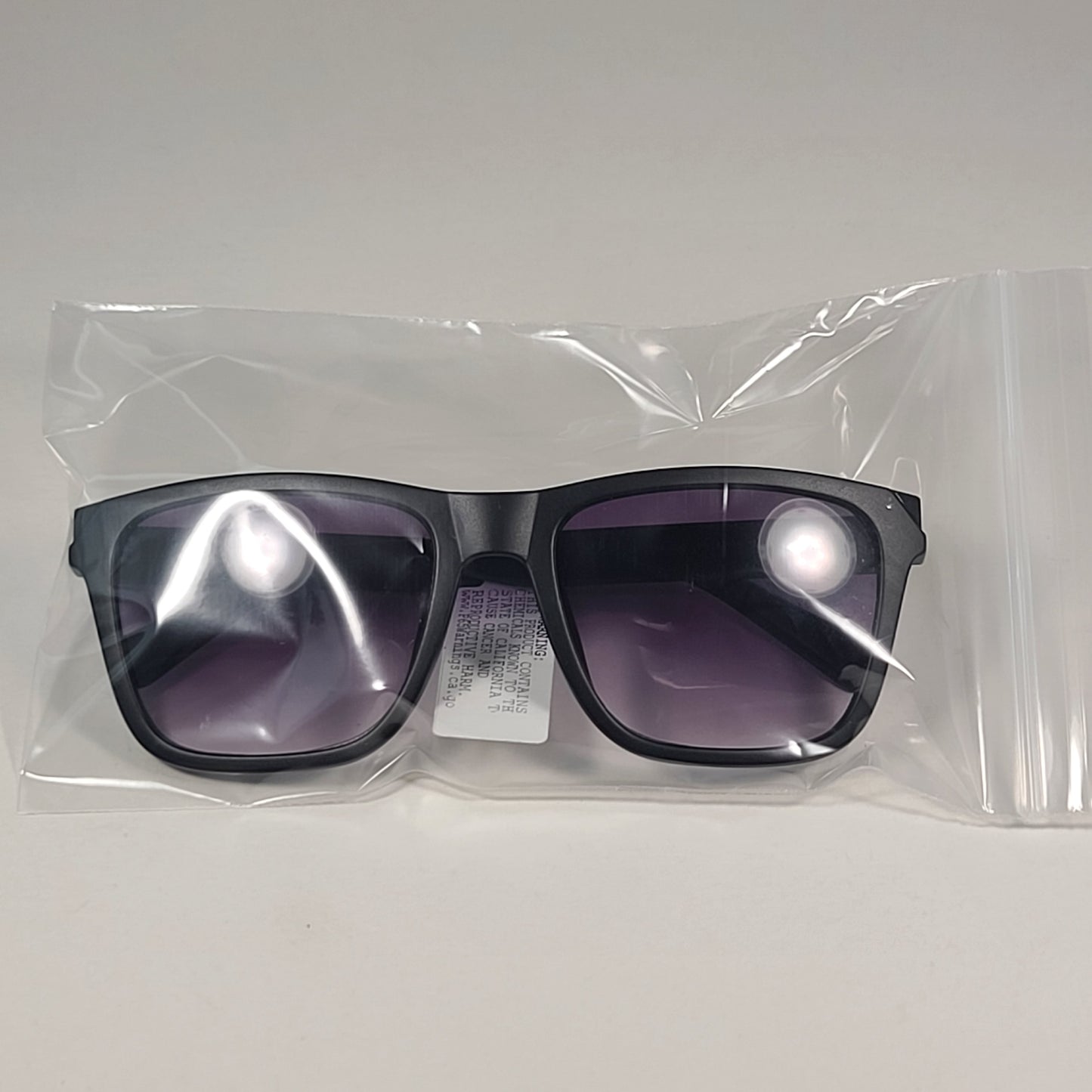 Guess GF0254 02B Rectangular Sunglasses Matte Black Frame Smoke Gradient Lens