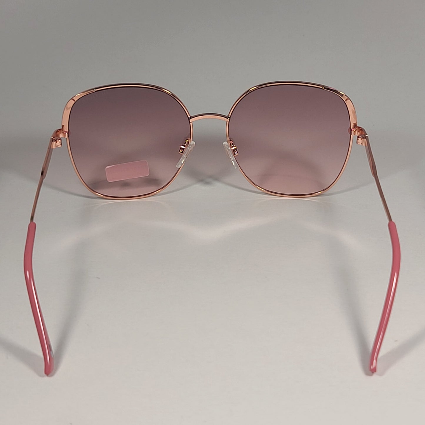 Tommy Hilfiger WM OL596 Butterfly Sunglasses Rose Gold and Pink Brown Gradient 58mm - Sunglasses