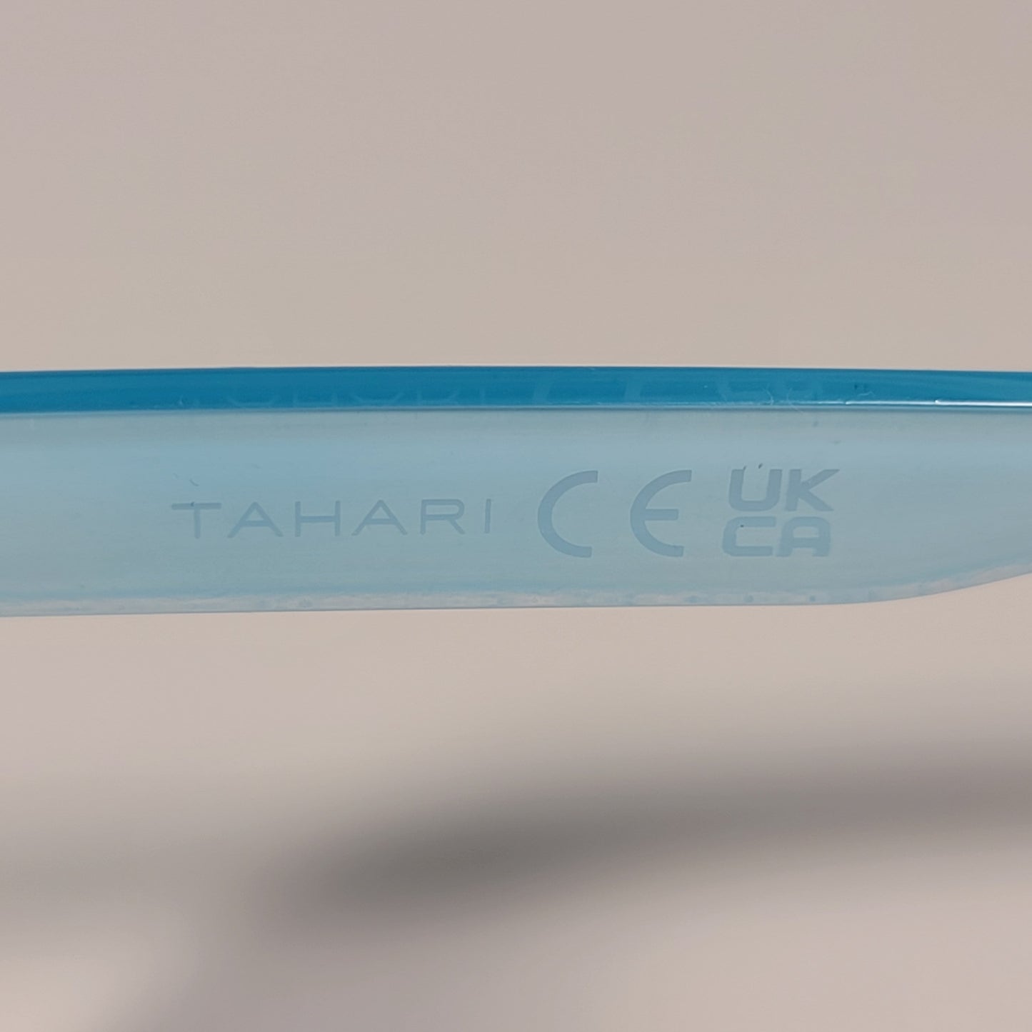 Tahari Cat Eye Shield Sunglasses Blue Crystal Frame Blue Gradient TH816 BLX - Sunglasses