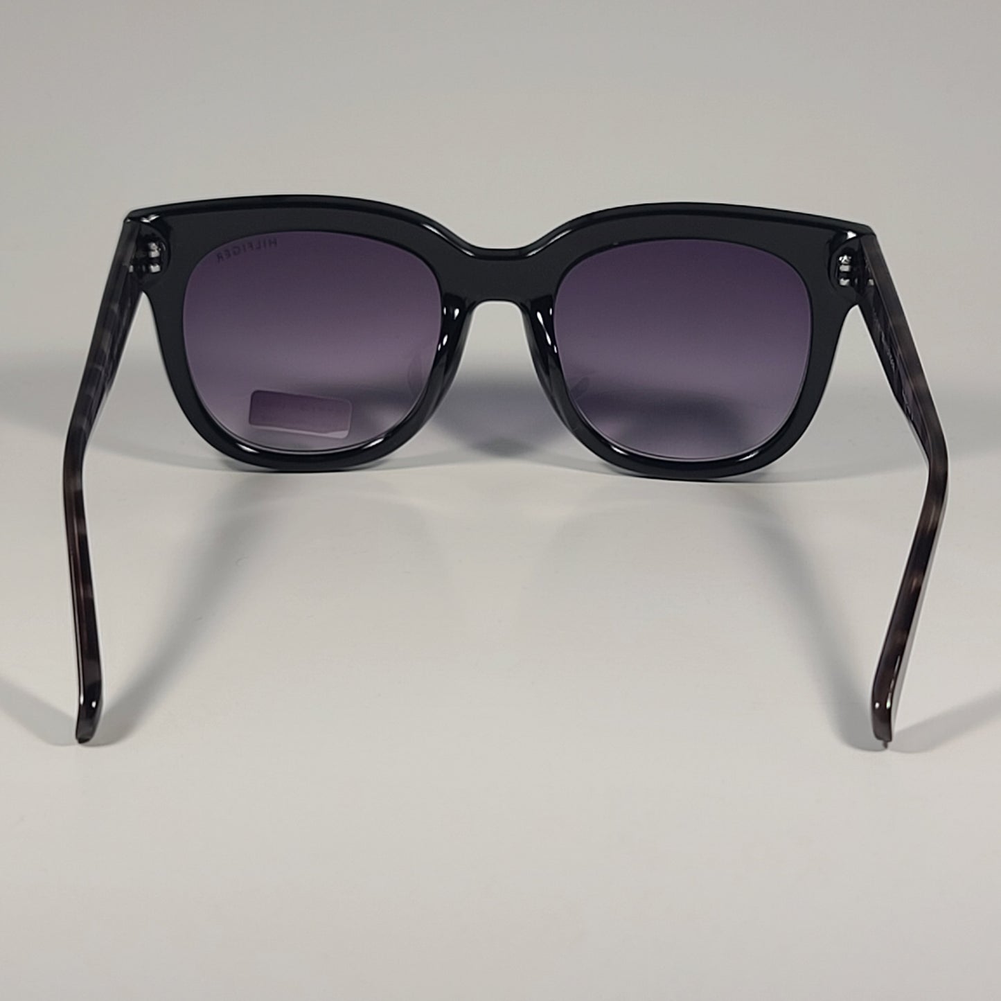 Tommy Hilfiger WP OL600 Oversize Sunglasses Black Tortoise Smoke Gradient Lens 53mm - Sunglasses