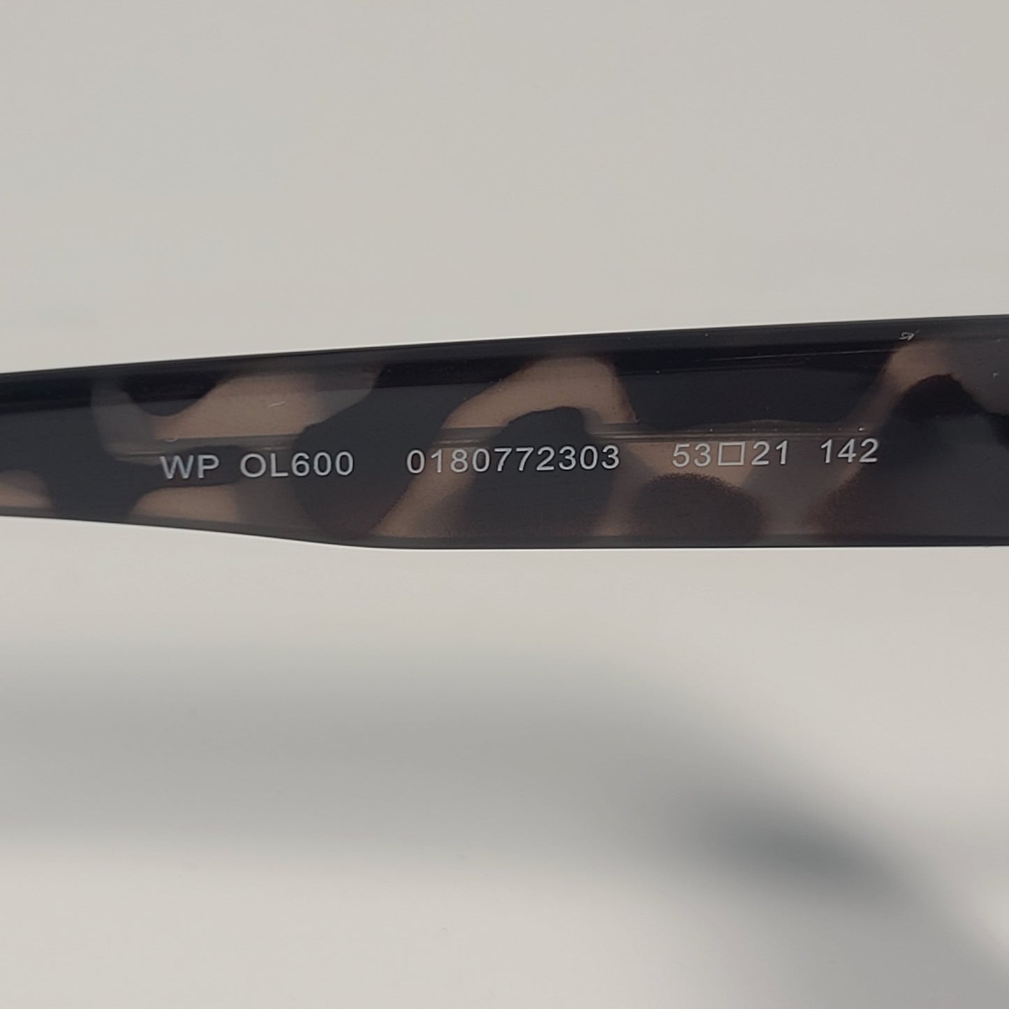 Tommy Hilfiger WP OL600 Oversize Sunglasses Black Tortoise Smoke Gradient Lens 53mm - Sunglasses