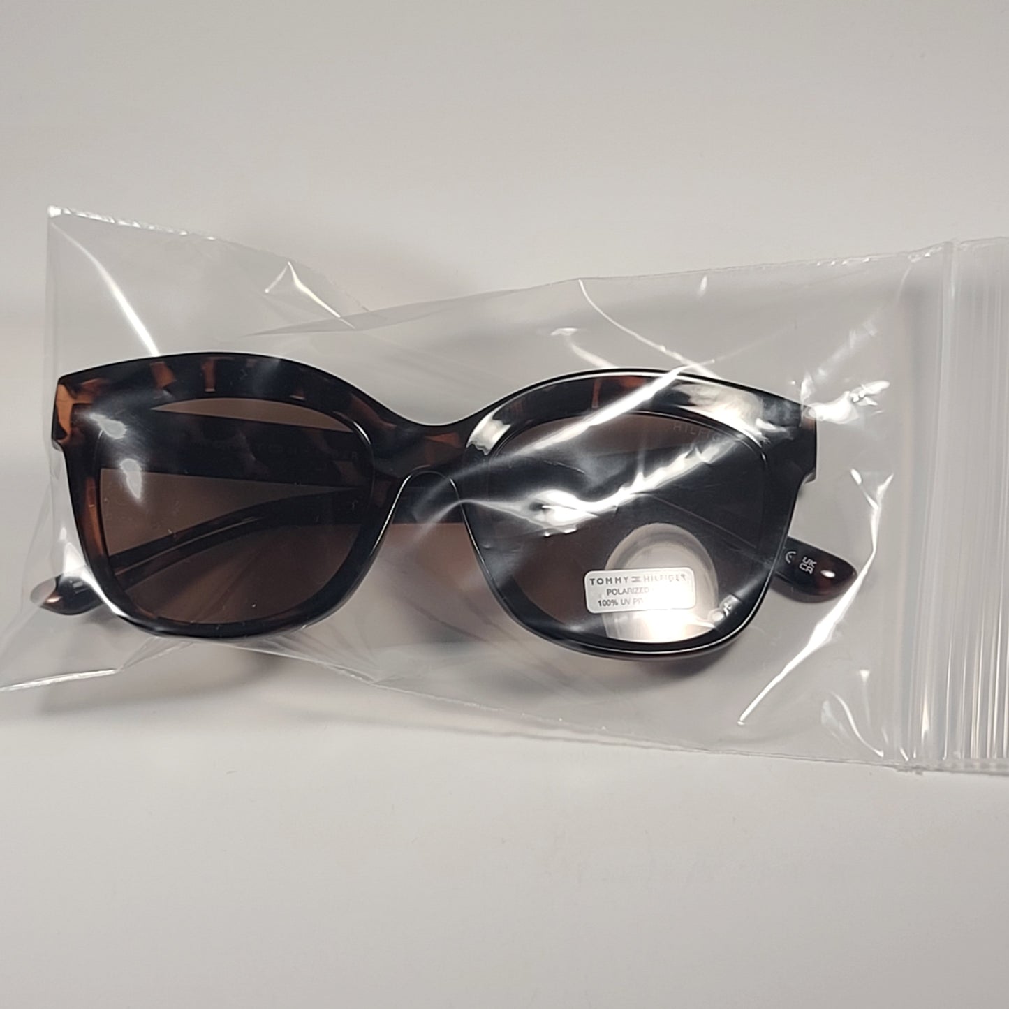 Tommy Hilfiger WP OL588P Polarized Cat Eye Sunglasses Brown Tortoise & Brown 52mm