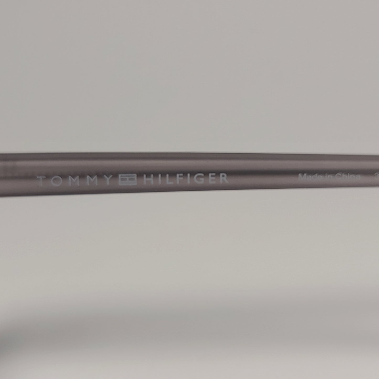 Tommy Hilfiger MP OM638 Brow Bar Sunglasses Matte Crystal Gray Mirror Lens - Sunglasses