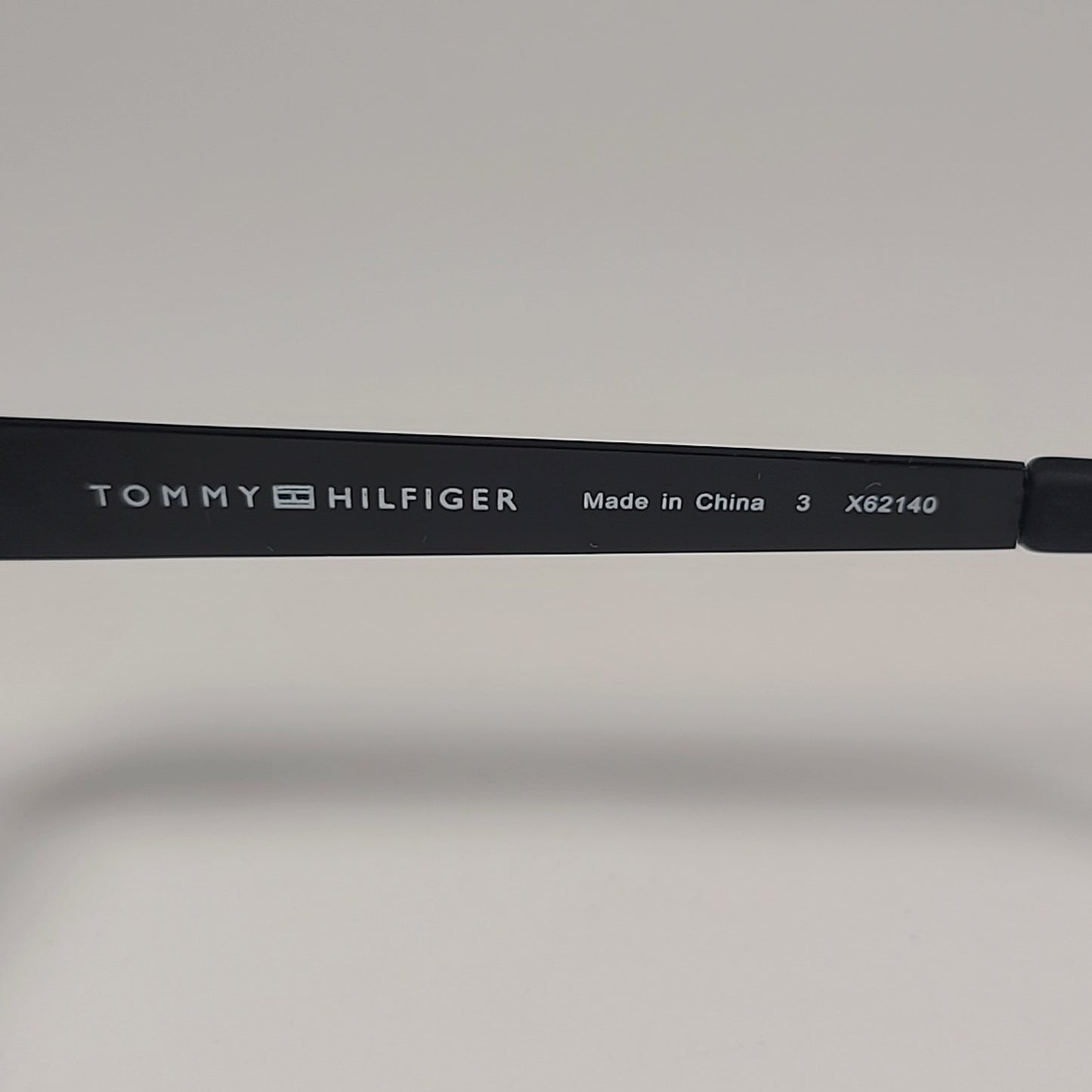 Tommy Hilfiger MM OM650 Square Club Sunglasses Black Horn Rim Frame Gray Lens - Sunglasses