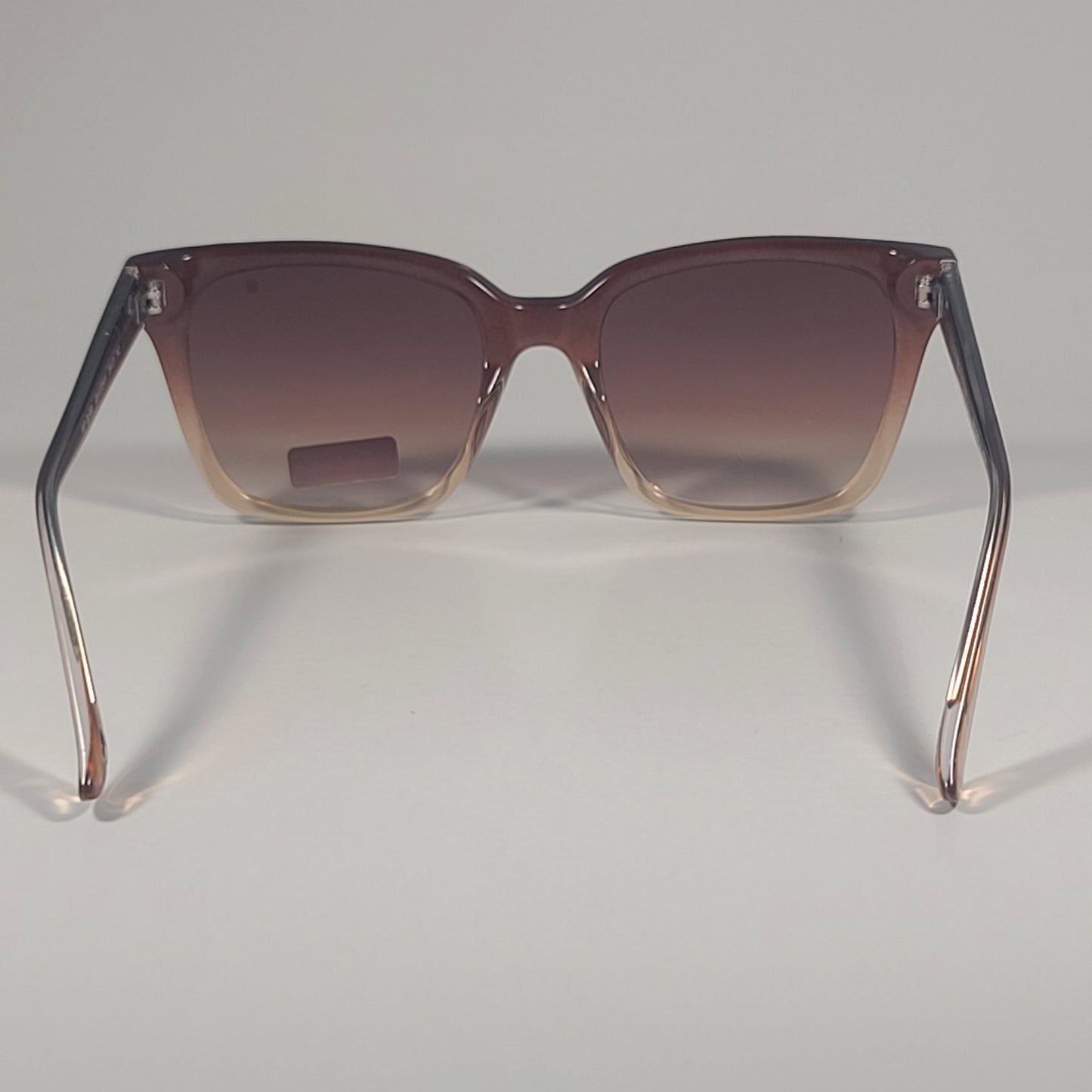 Tommy Hilfiger WP OL658 Cat Eye Sunglasses Brown Crystal Frame Brown Lens 54mm - Sunglasses