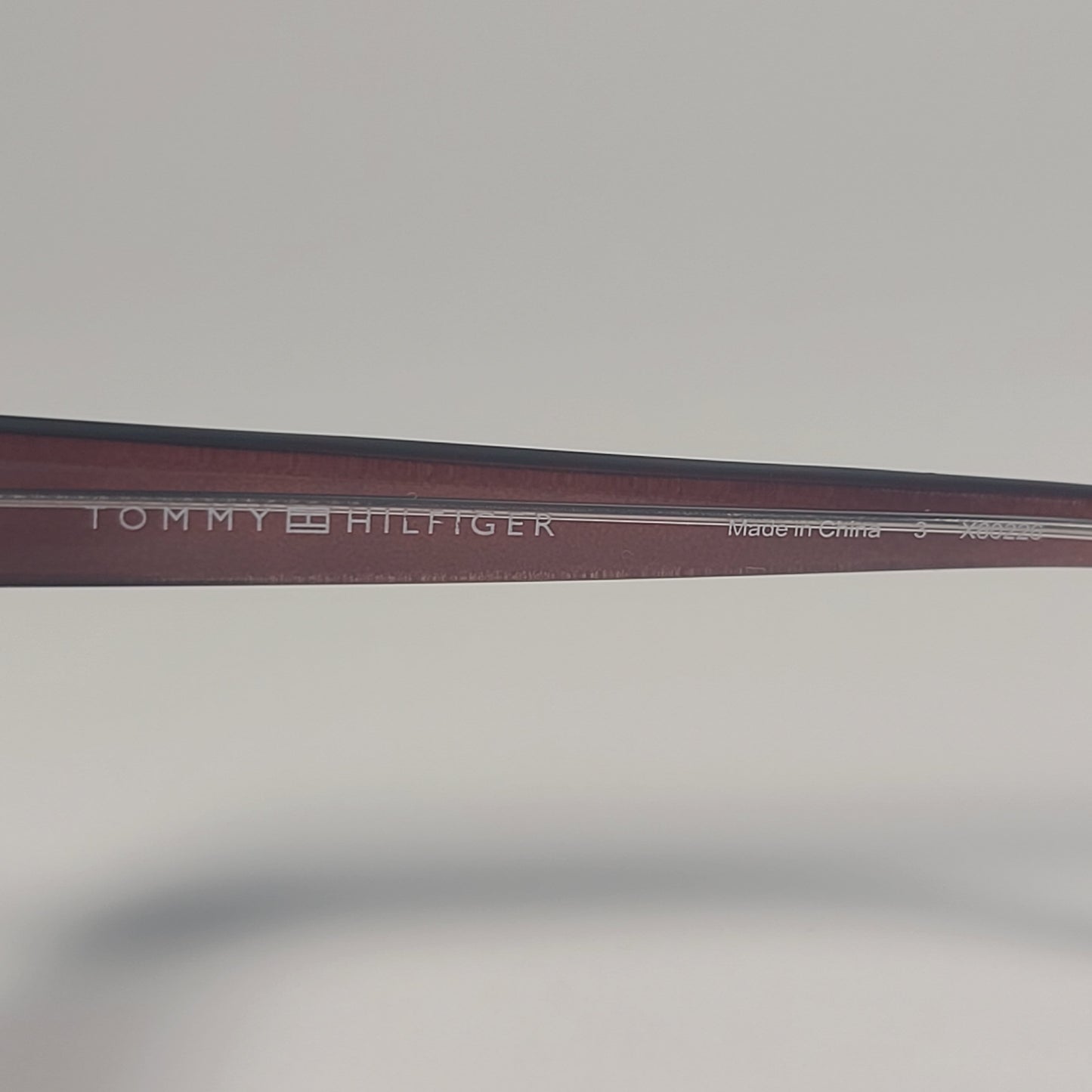 Tommy Hilfiger WP OL658 Cat Eye Sunglasses Brown Crystal Frame Brown Lens 54mm - Sunglasses