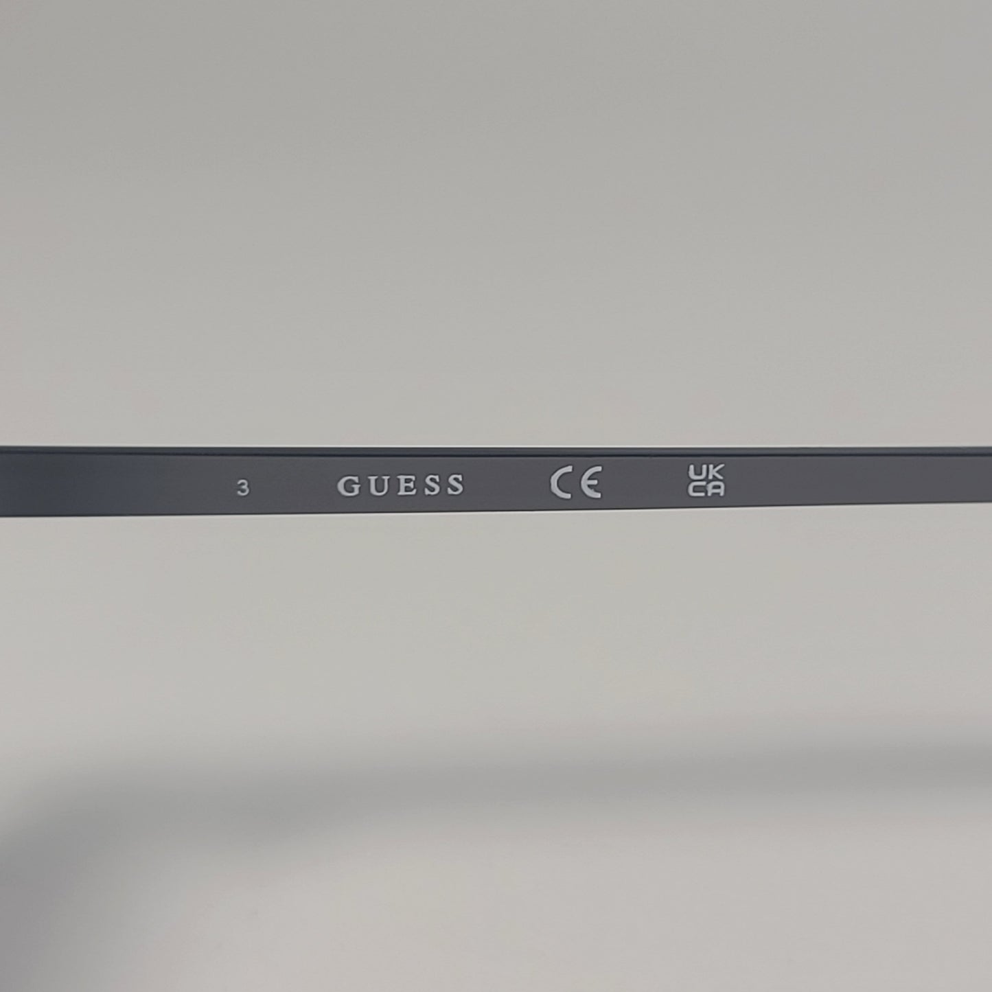 Guess GO00053 06B Shield Sunglasses Gunmetal Frame Smoke Gray Gradient Lens - Sunglasses