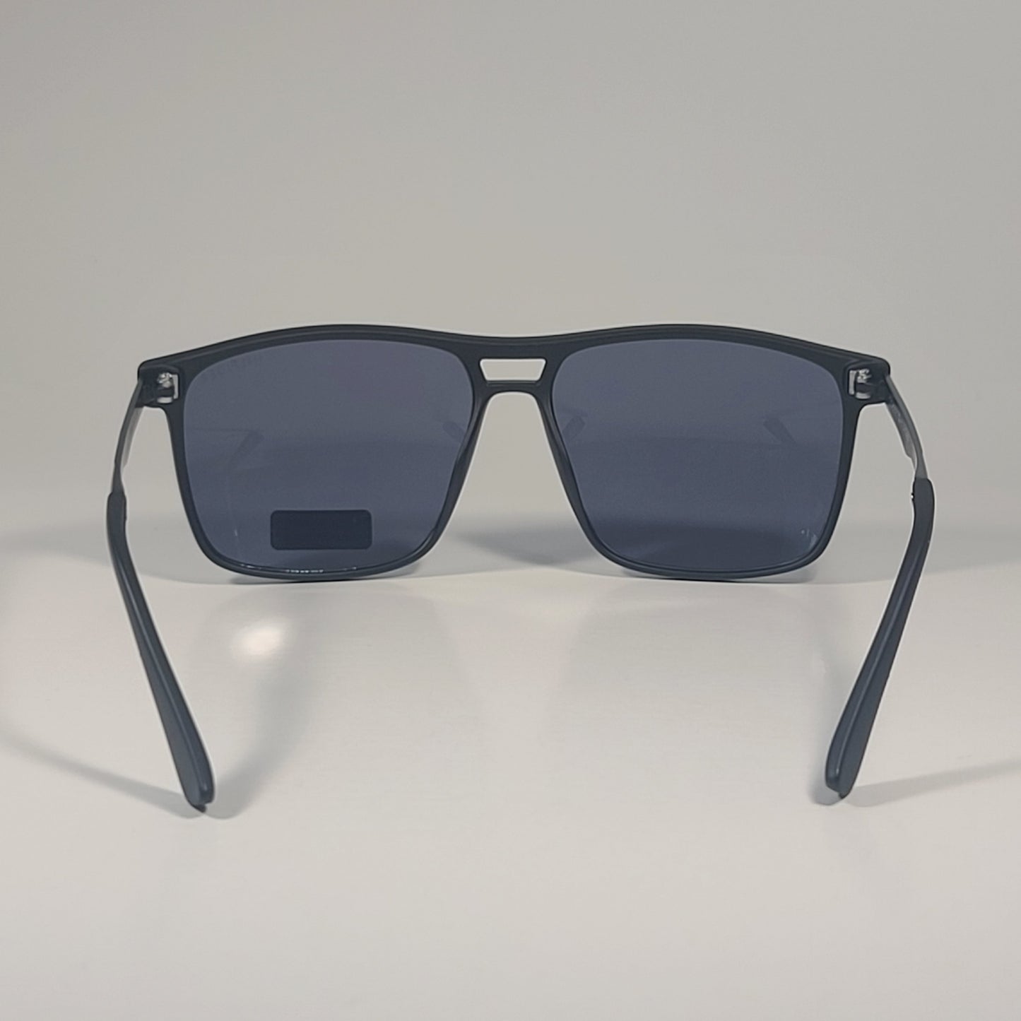 Tommy Hilfiger MP OM658 Rectangular Sunglasses Matte Black Frame & Gray Lens - Sunglasses