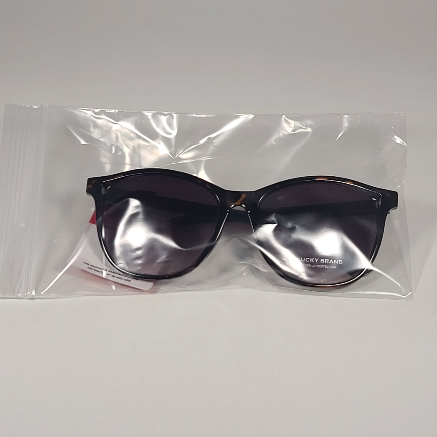 Lucky Brand Beacon Cat Eye Sunglasses Brown Tortoise / D. Gunmetal Gradient Lens - Sunglasses