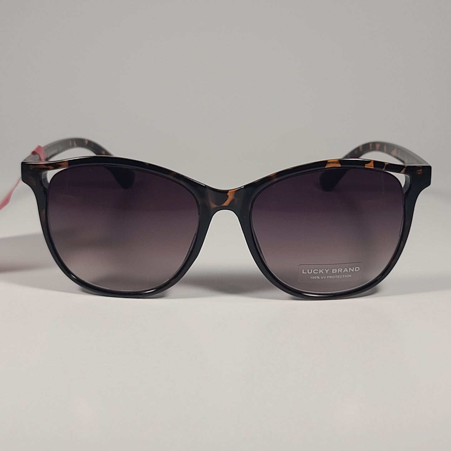 Lucky Brand Beacon Cat Eye Sunglasses Brown Tortoise / D. Gunmetal Gradient Lens - Sunglasses