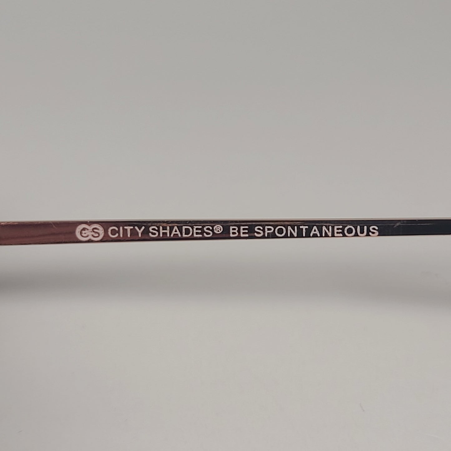 City Shades 6752 Pilot Sunglasses Gold Tone Metal Frame Brown Gradient Lens - Sunglasses