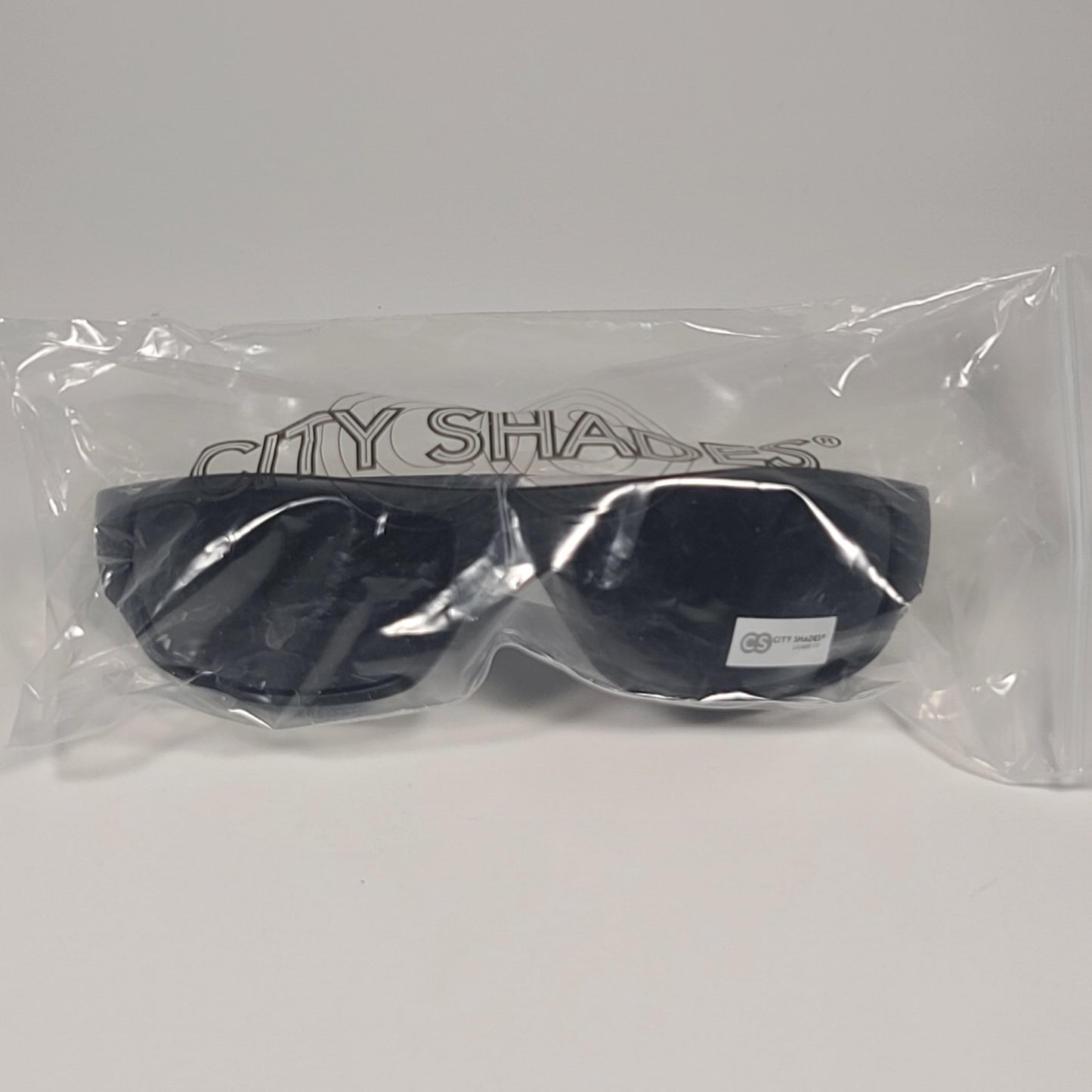 City Shades 6276 Sport Wrap Sunglasses Matte Black Frame Gray Tinted Lens - Sunglasses