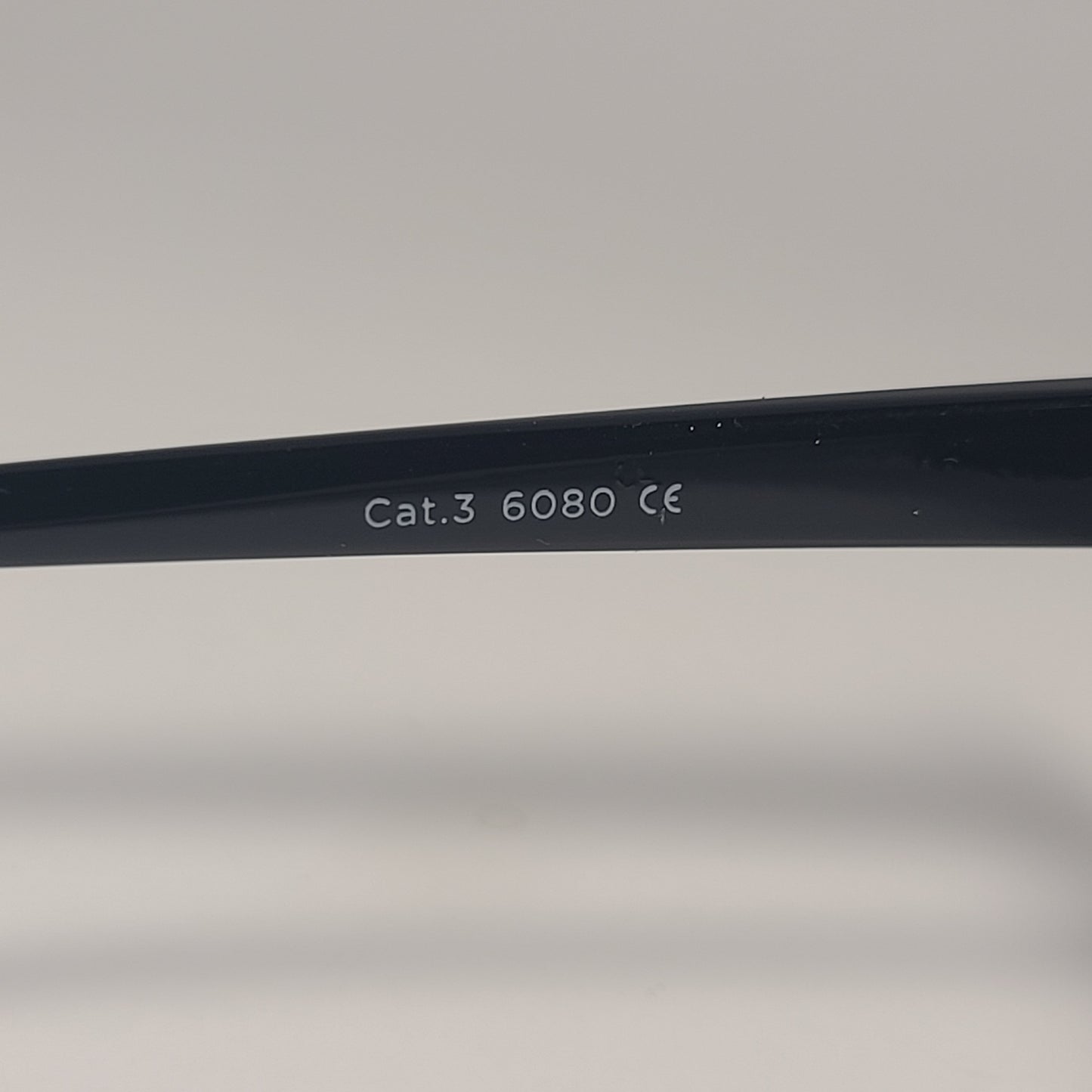 City Shades 6080 Geometric Rivet Sunglasses Shiny Black Frame Gray Tinted Lens - Sunglasses