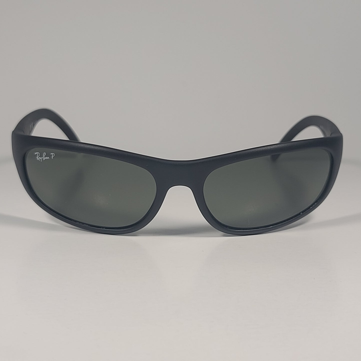 Ray-Ban Predator Polarized Sunglasses Matte Black Green Lens RB4033 601-S/48 - Sunglasses