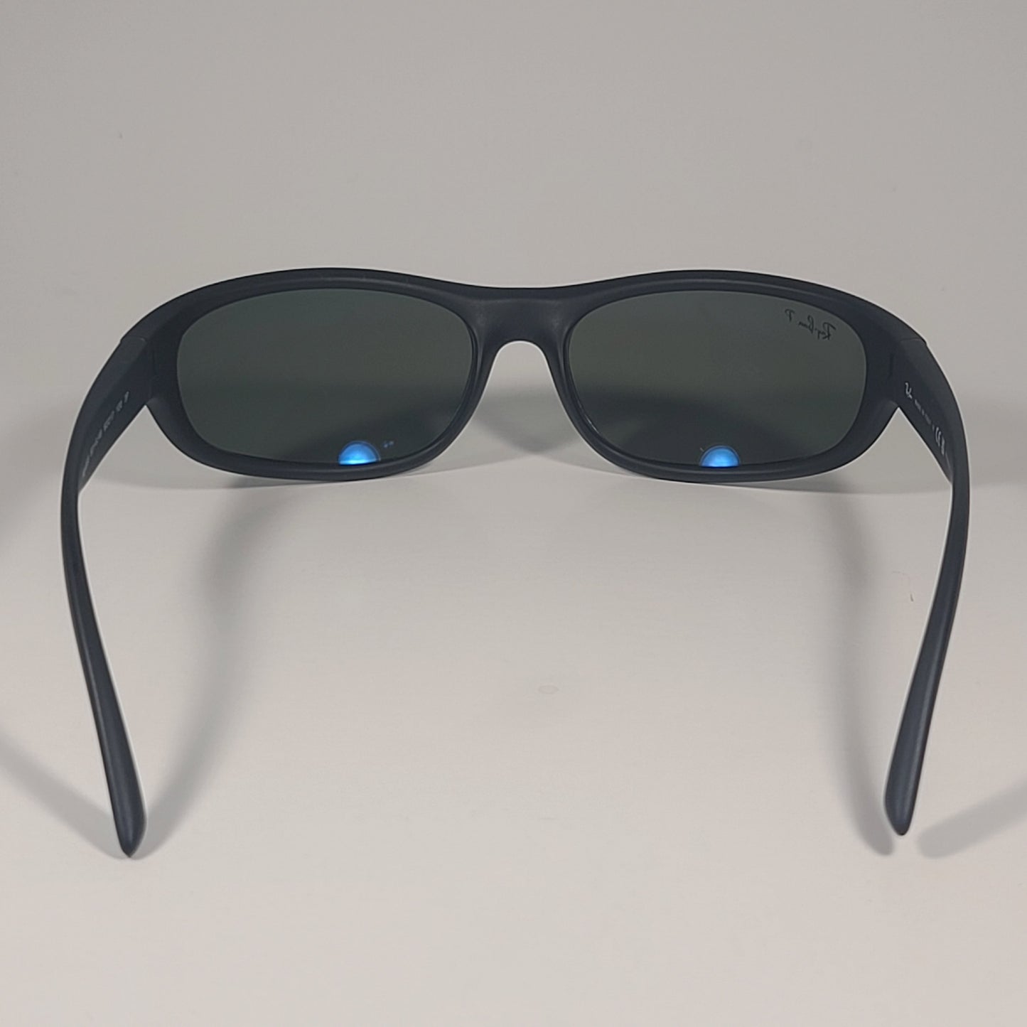 Ray-Ban Predator Polarized Sunglasses Matte Black Green Lens RB4033 601-S/48 - Sunglasses