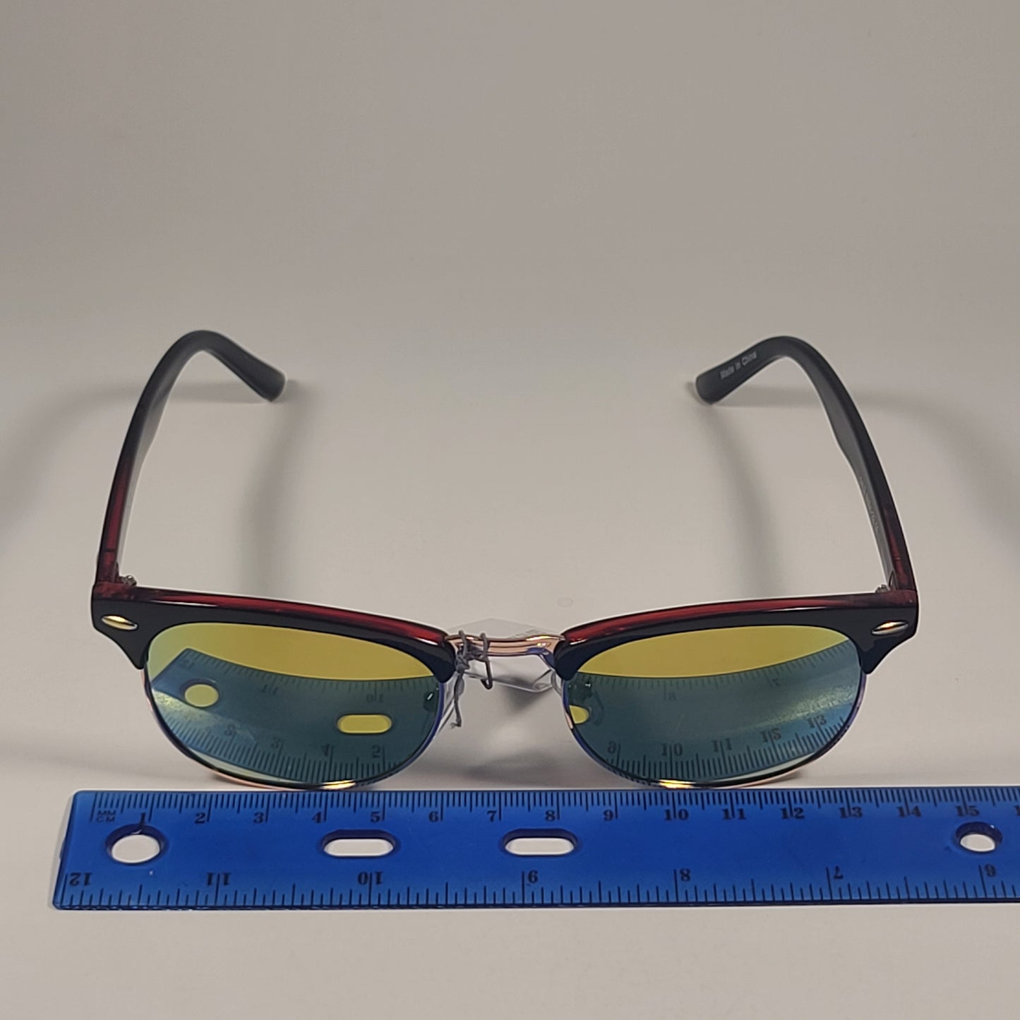 City Shades 6694-22 Club Sunglasses Tortoise Gold Frame Orange Coral Mirror Lens - Sunglasses