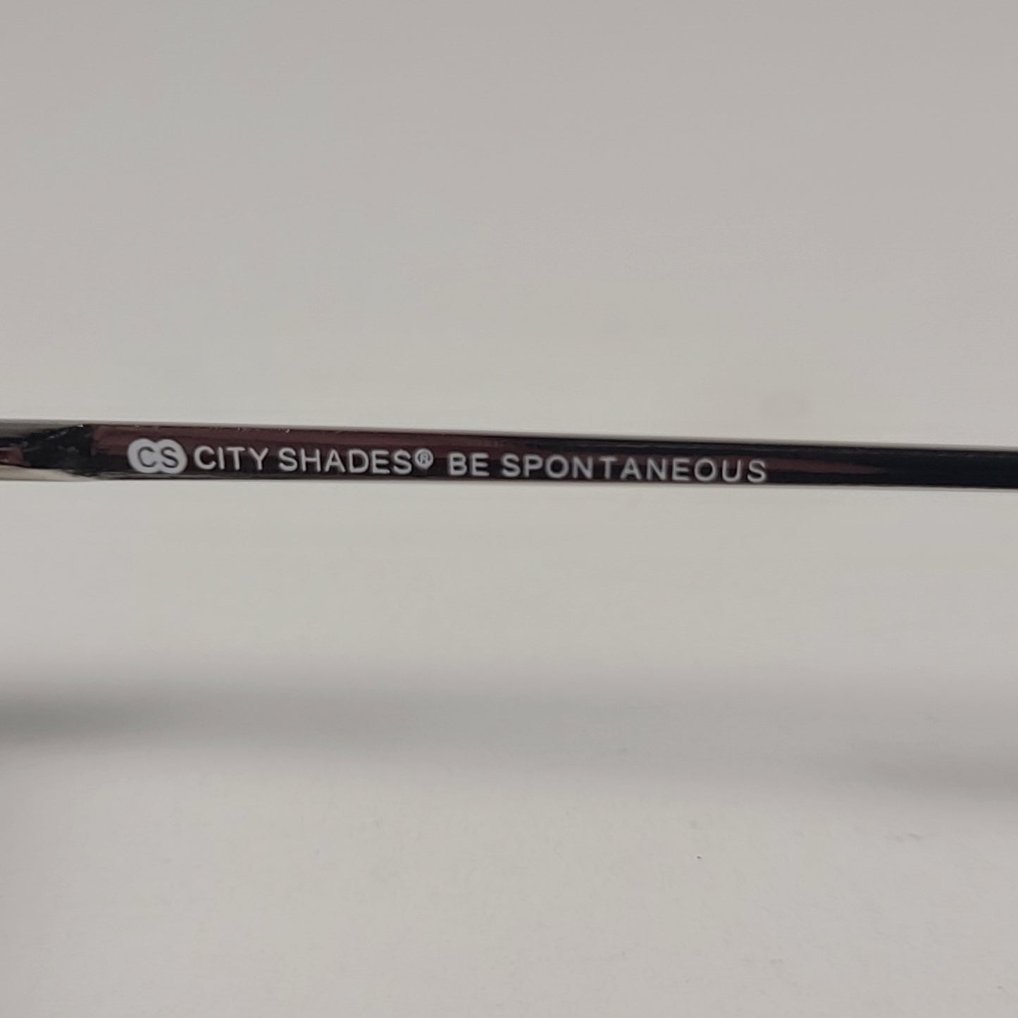 City Shades 6752-72 Pilot Sunglasses Silver Frame Blue Aqua Mirror Lens - Sunglasses