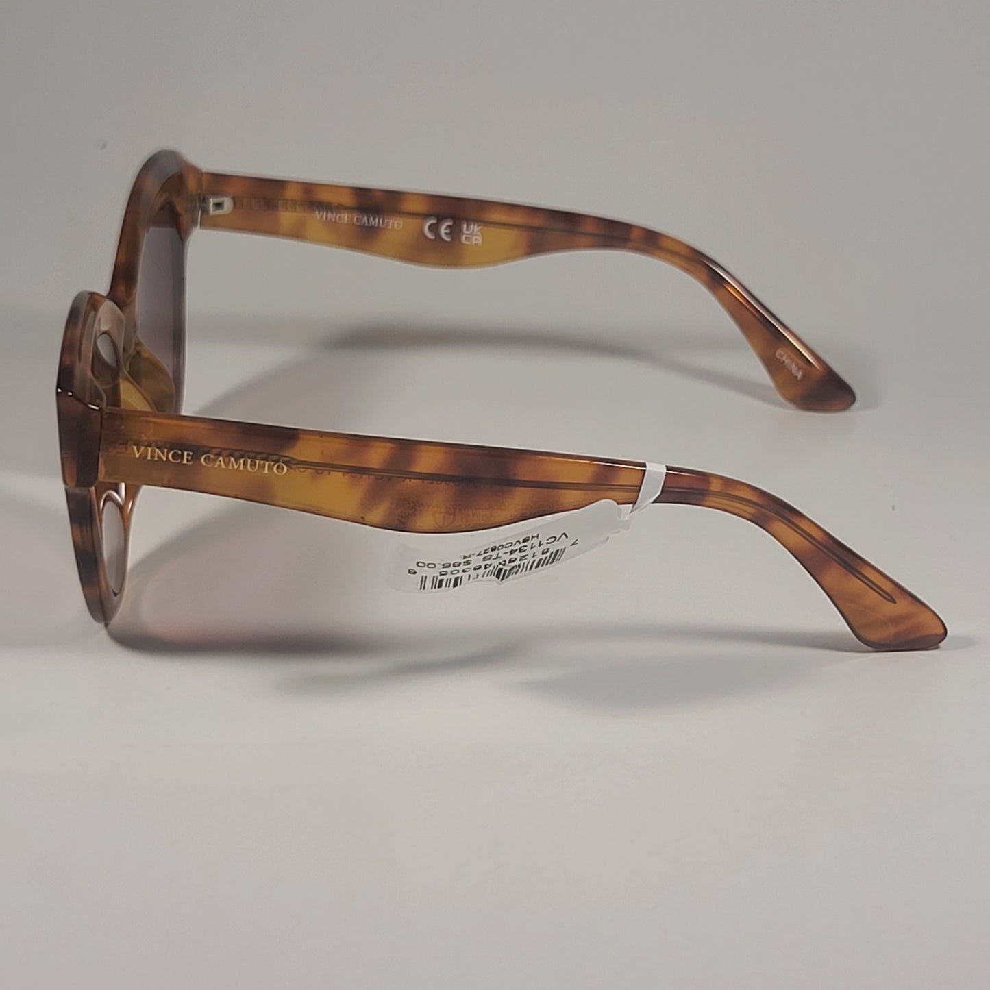 Vince Camuto VC1134 TS Cat Eye Sunglasses Brown Tortoise Brown Gradient Lens Sunglasses