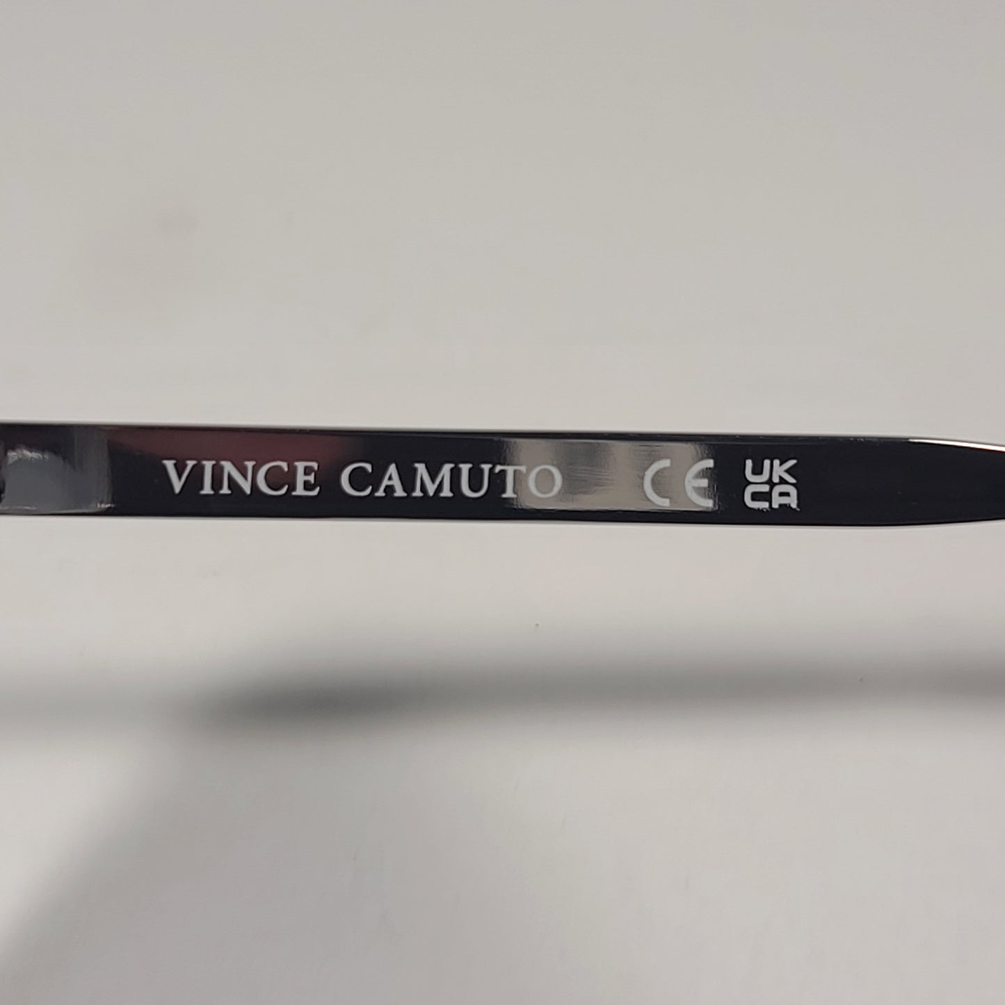 Vince Camuto VC1166 OXGY Oversize Square Sunglasses Black Silver Gray Gradient Sunglasses