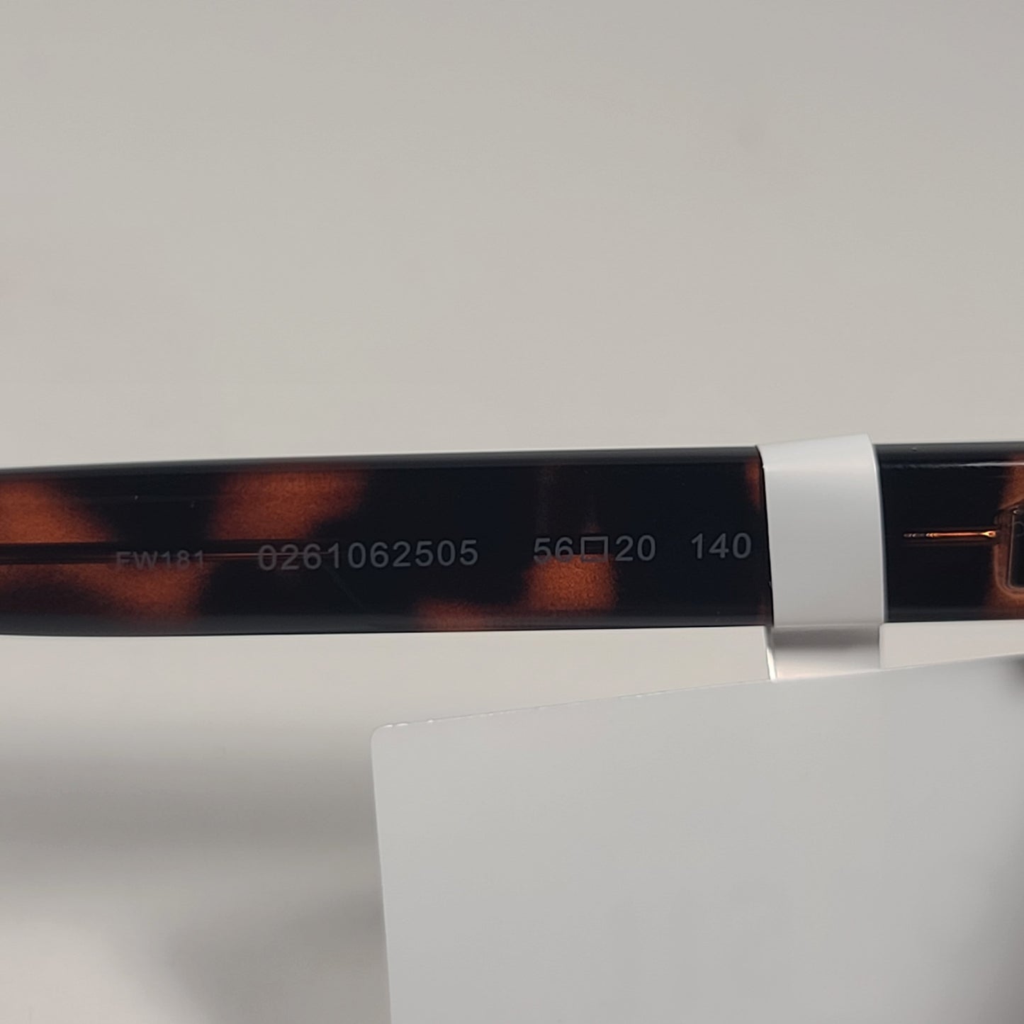 Fossil Cat Eye FW181 Sunglasses Brown Tortoise Frame Brown Gradient Lens 56mm - Sunglasses