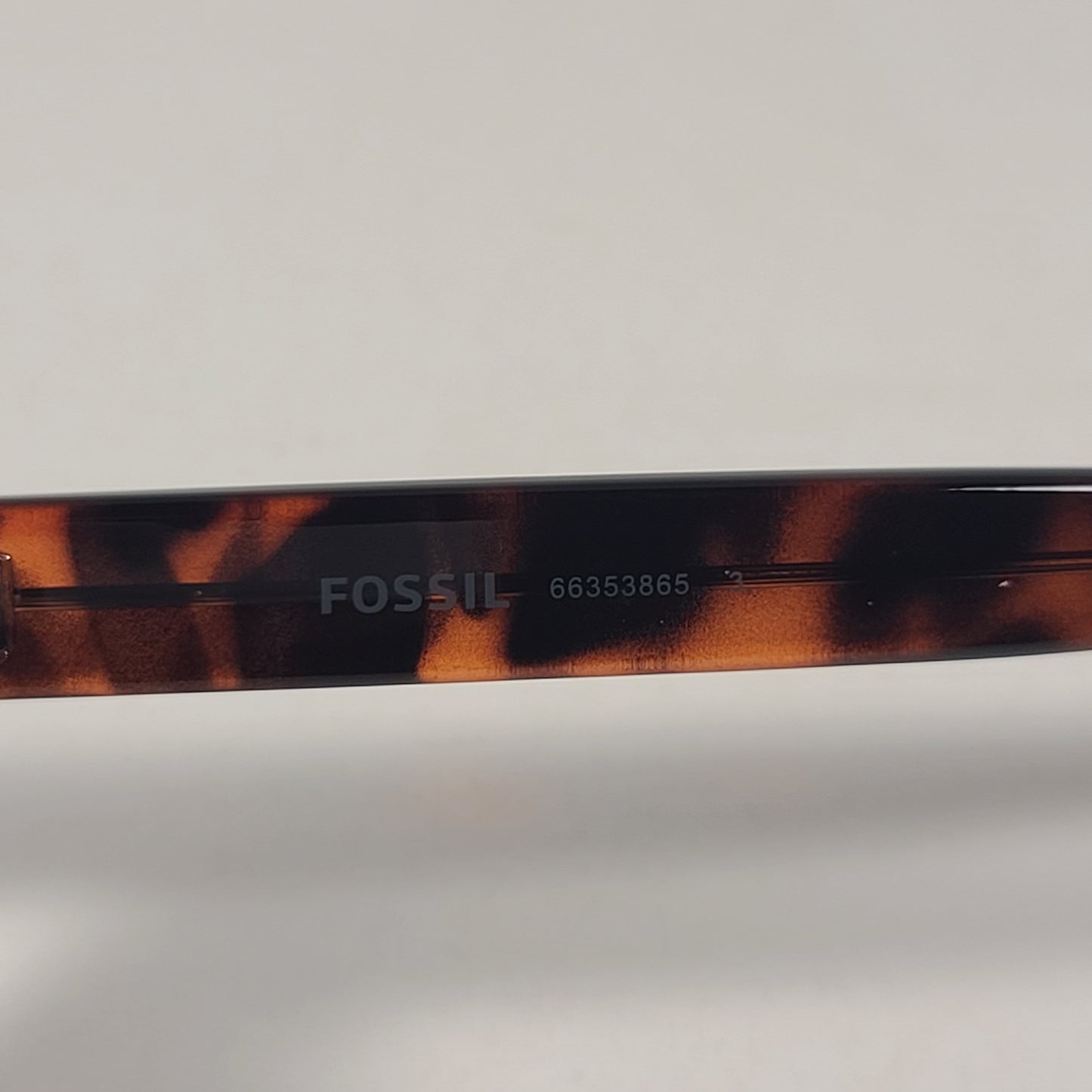 Fossil Cat Eye FW181 Sunglasses Brown Tortoise Frame Brown Gradient Lens 56mm - Sunglasses