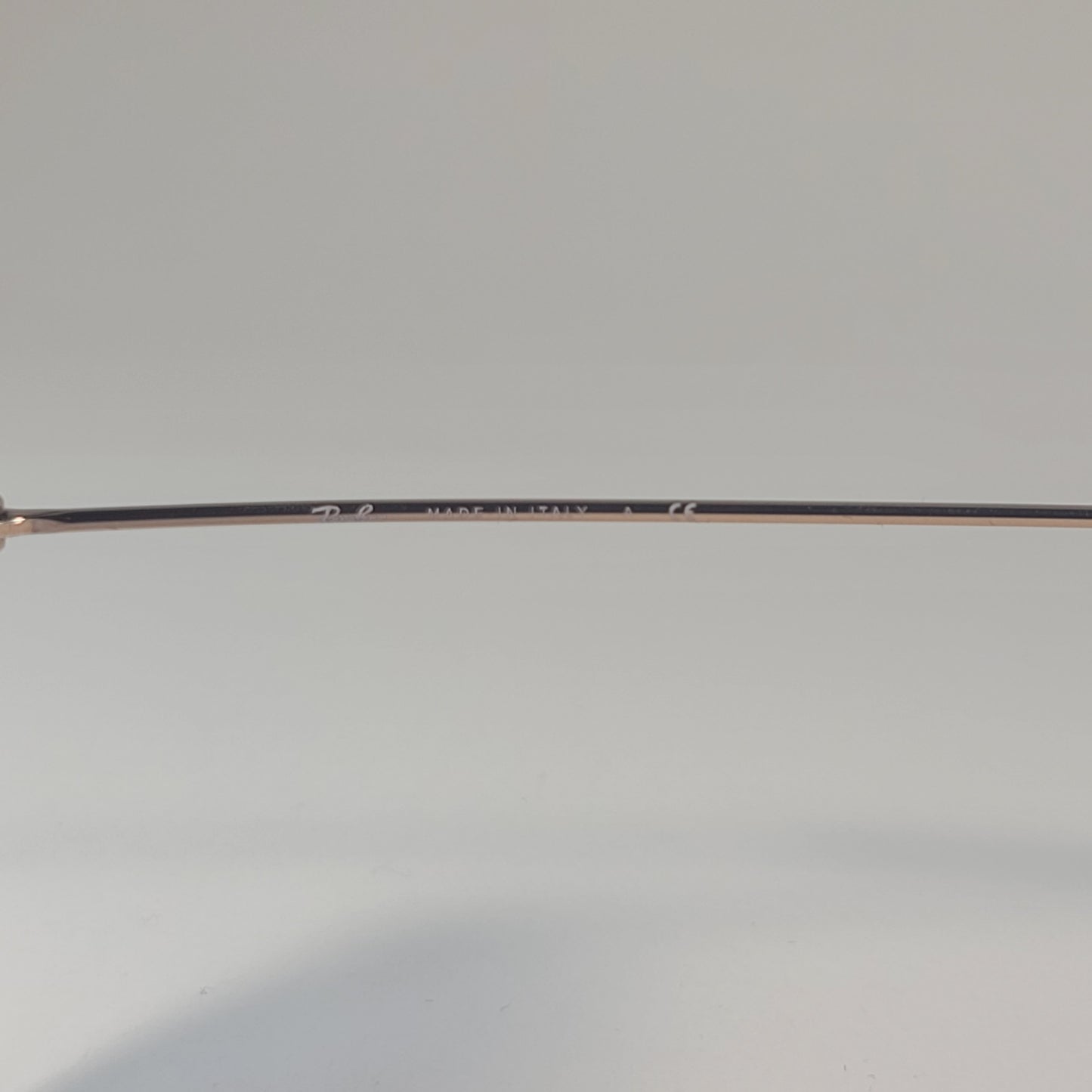 Ray-Ban RB3605N 9099/1U Shooter Shield Aviator Sunglasses Copper Frame And Lilac Lens - Sunglasses