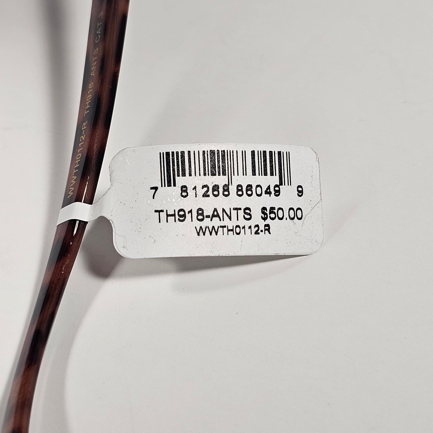 Tahari Butterfly Oversize Sunglasses Brown Tortoise Blue Pink Gradient Lens TH918 ANTS - Sunglasses